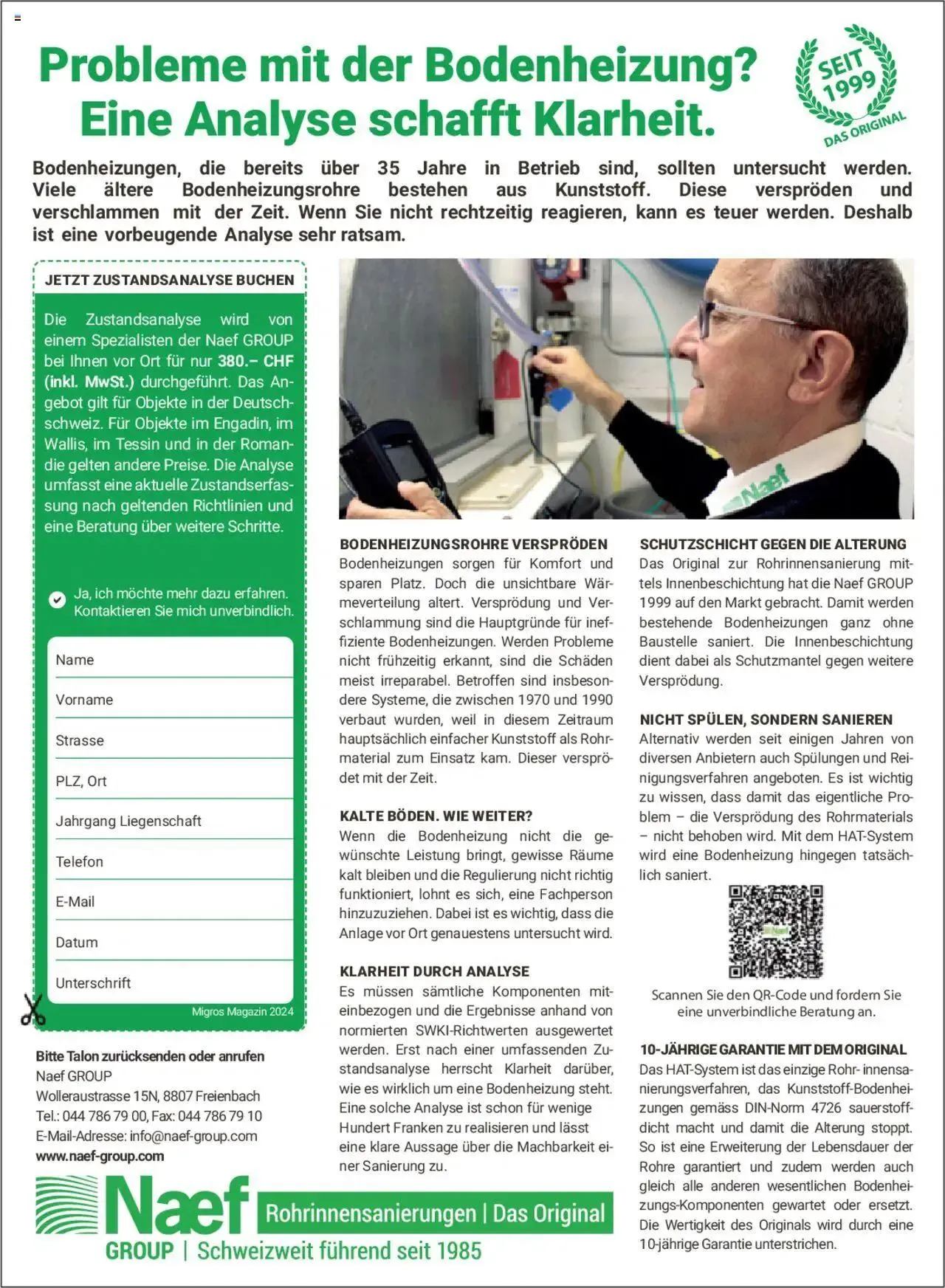 Migros - Magazin von 23. September bis 29. September 2024 - Prospekt seite  46