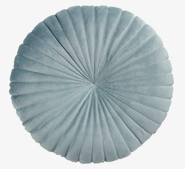 Pernă KUGLEASK Ø40 albastră