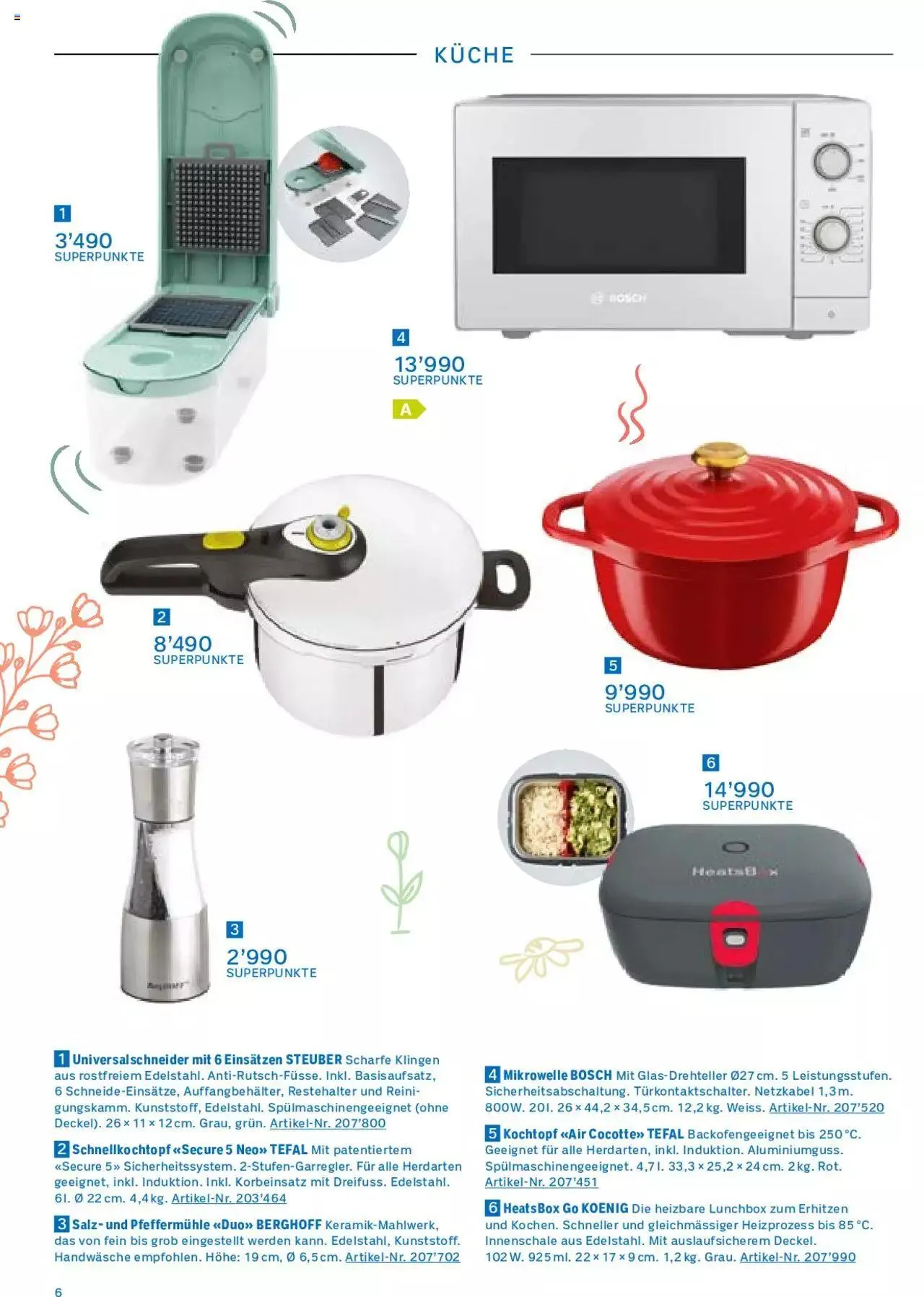 Coop Praemien Shop Aktionen von 20. Februar bis 31. Dezember 2024 - Prospekt seite 6