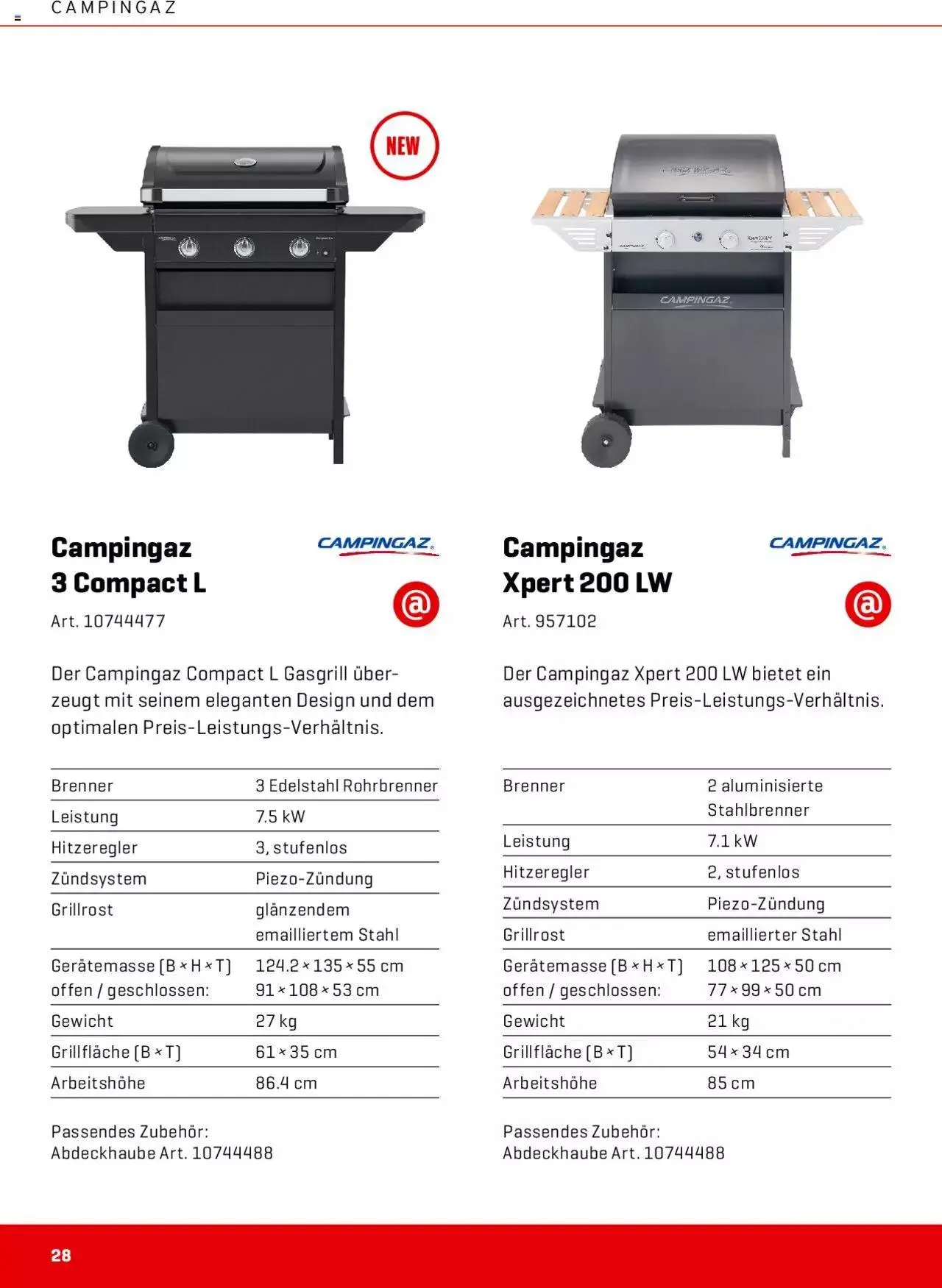 Interdiscount Prospekt Grill von 13. März bis 31. Dezember 2023 - Prospekt seite  28
