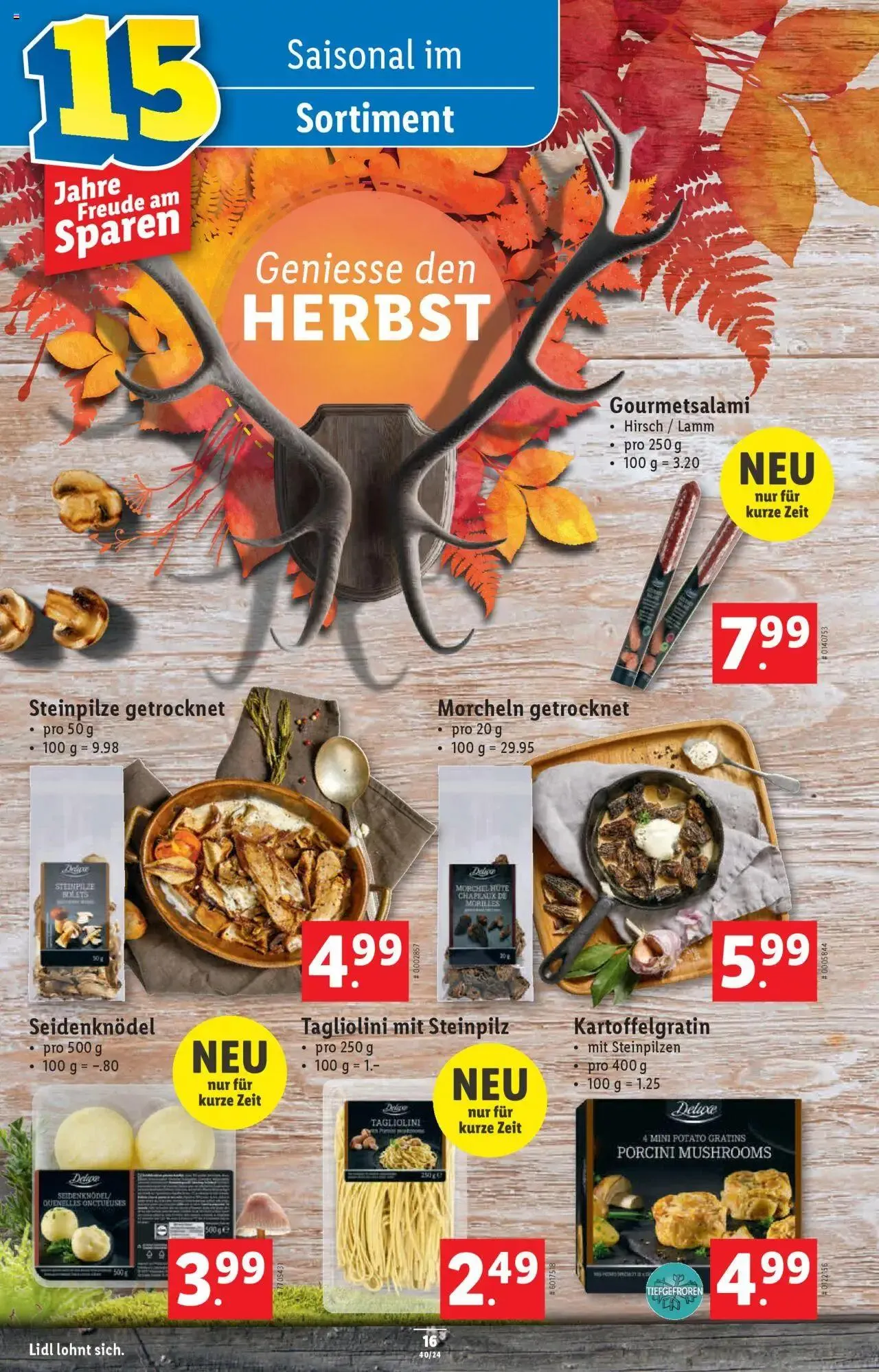 Lidl Aktionen von 3. Oktober bis 9. Oktober 2024 - Prospekt seite  20