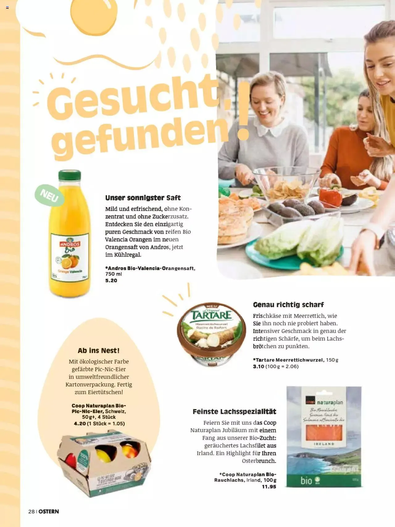 Coop Aktionen Ostern von 28. März bis 31. Dezember 2023 - Prospekt seite  28