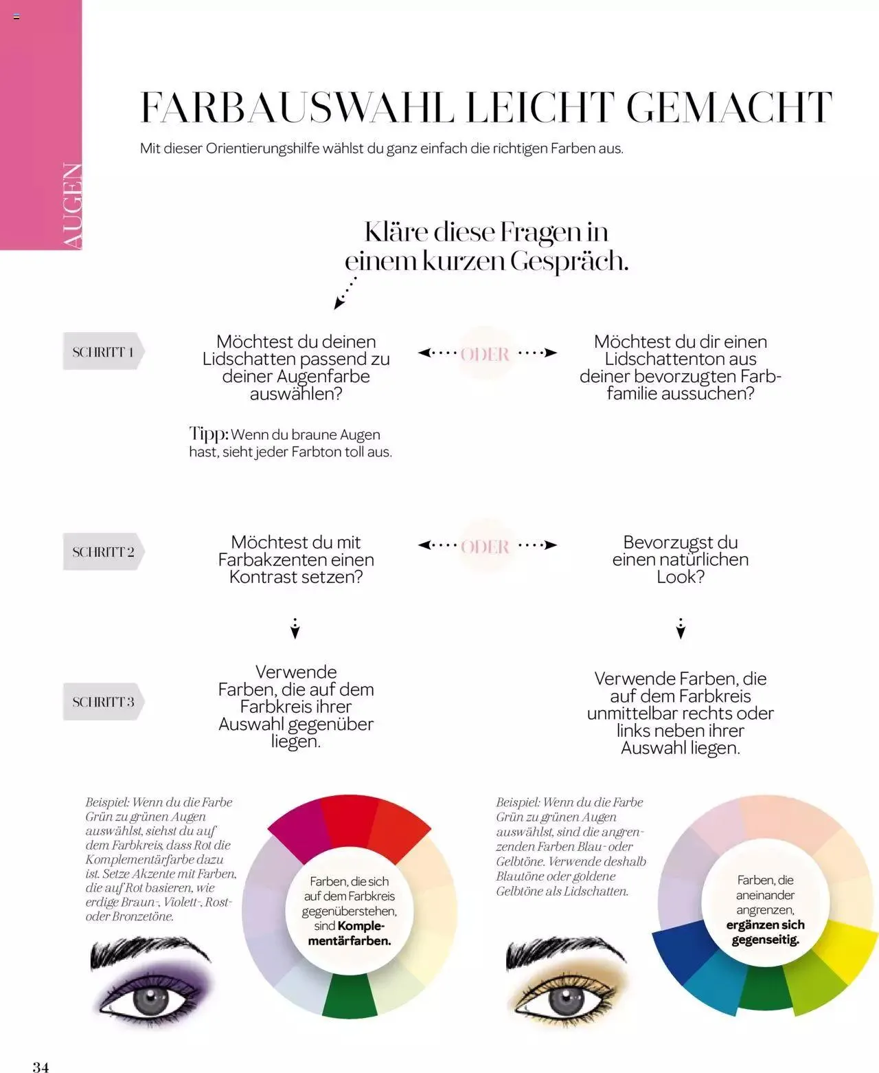 Mary Kay - Make-up Trainer von 16. September bis 31. Dezember 2023 - Prospekt seite  34