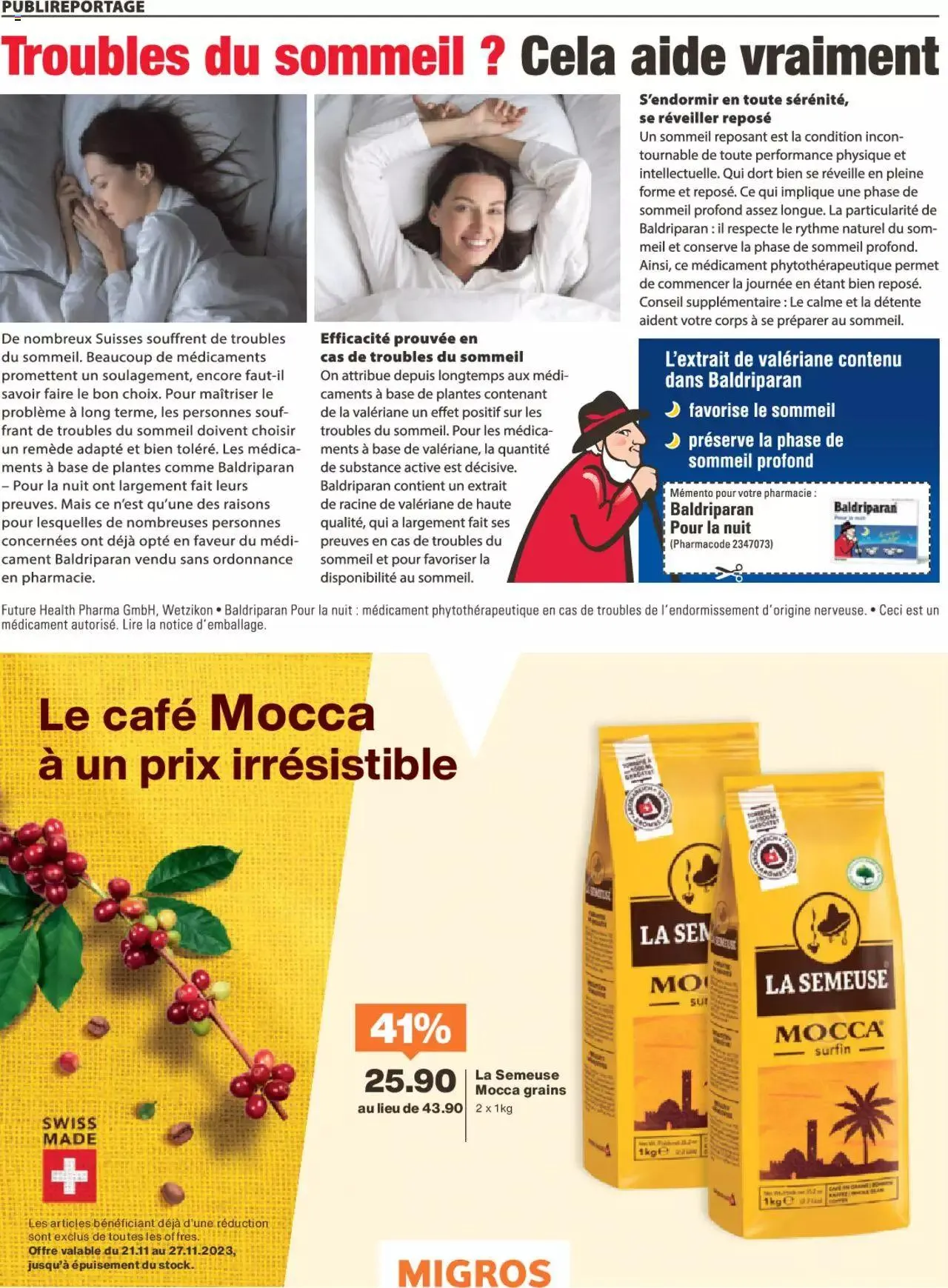 Migros Magazin FR von 20. November bis 31. Dezember 2023 - Prospekt seite  34