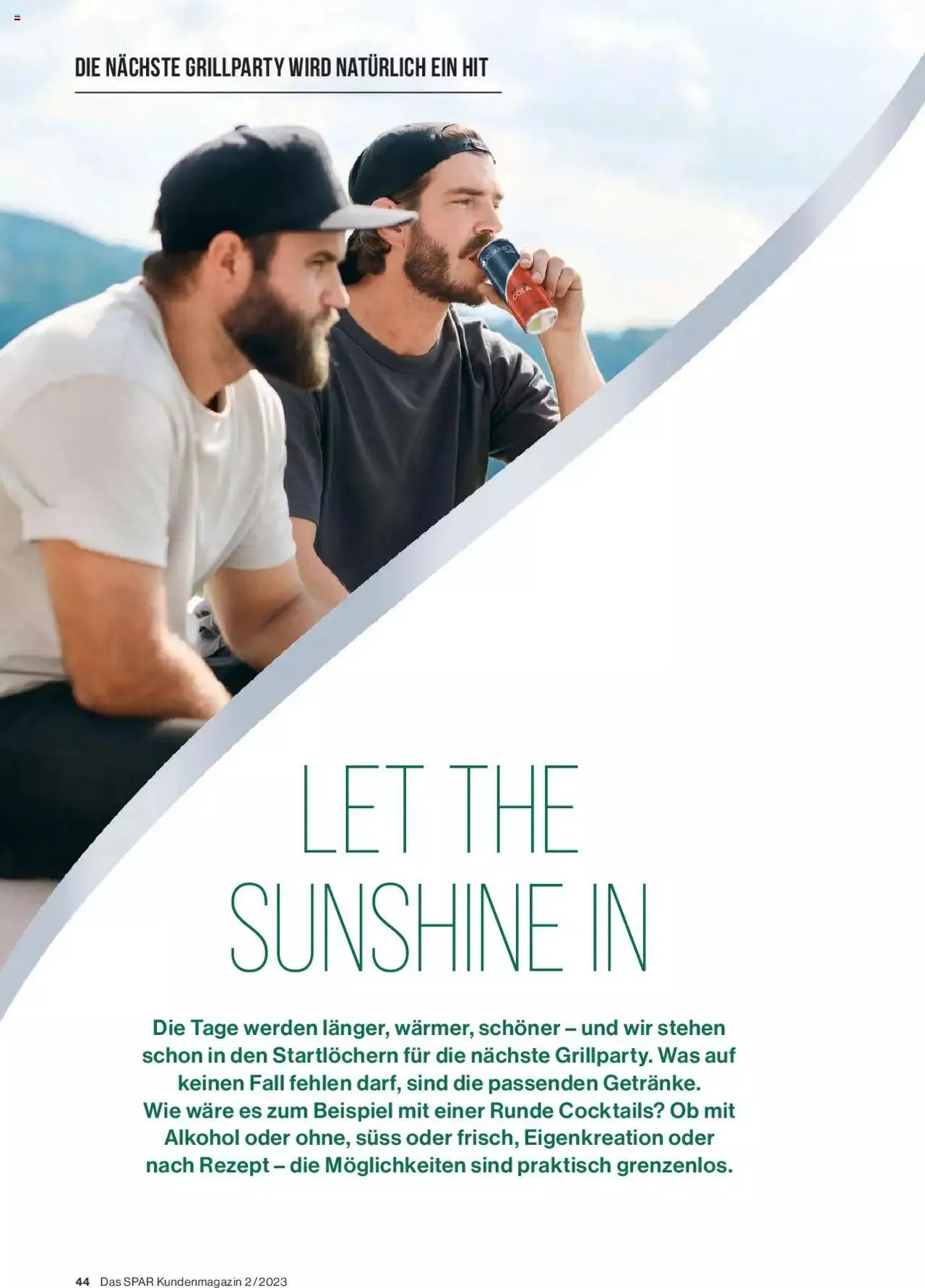 SPAR Kundenmagazin von 31. Mai bis 31. Dezember 2023 - Prospekt seite  44