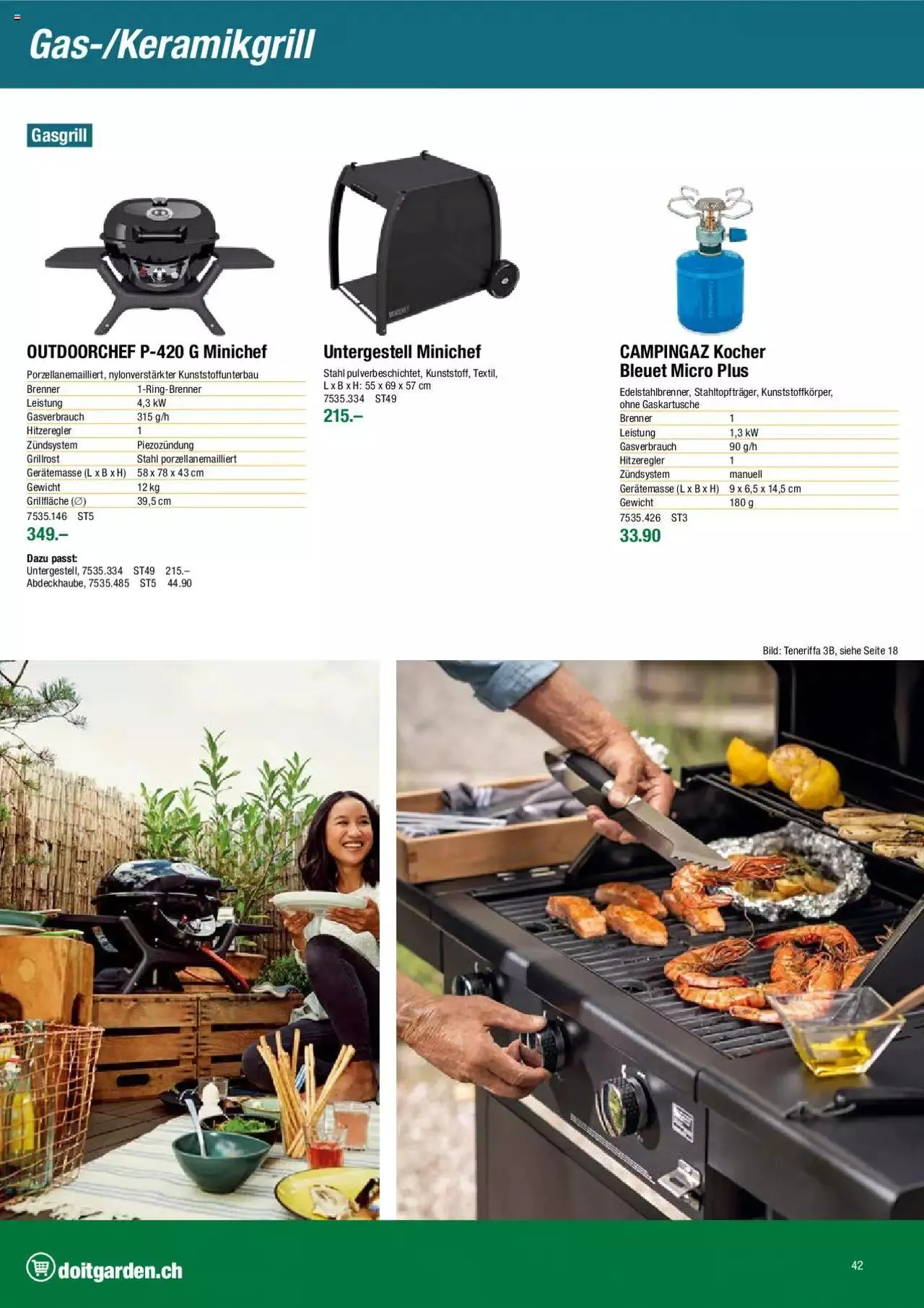DO IT+GARDEN MIGROS - Grill von 22. März bis 31. Dezember 2023 - Prospekt seite  42