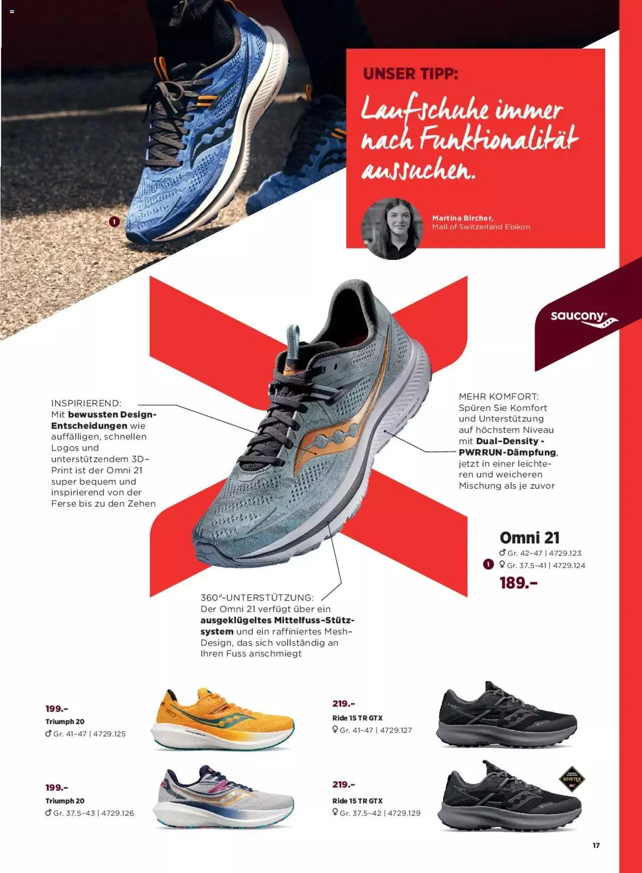 SportXX - Running Herbst / Winter 2022 von 20. September bis 31. Dezember 2023 - Prospekt seite  17