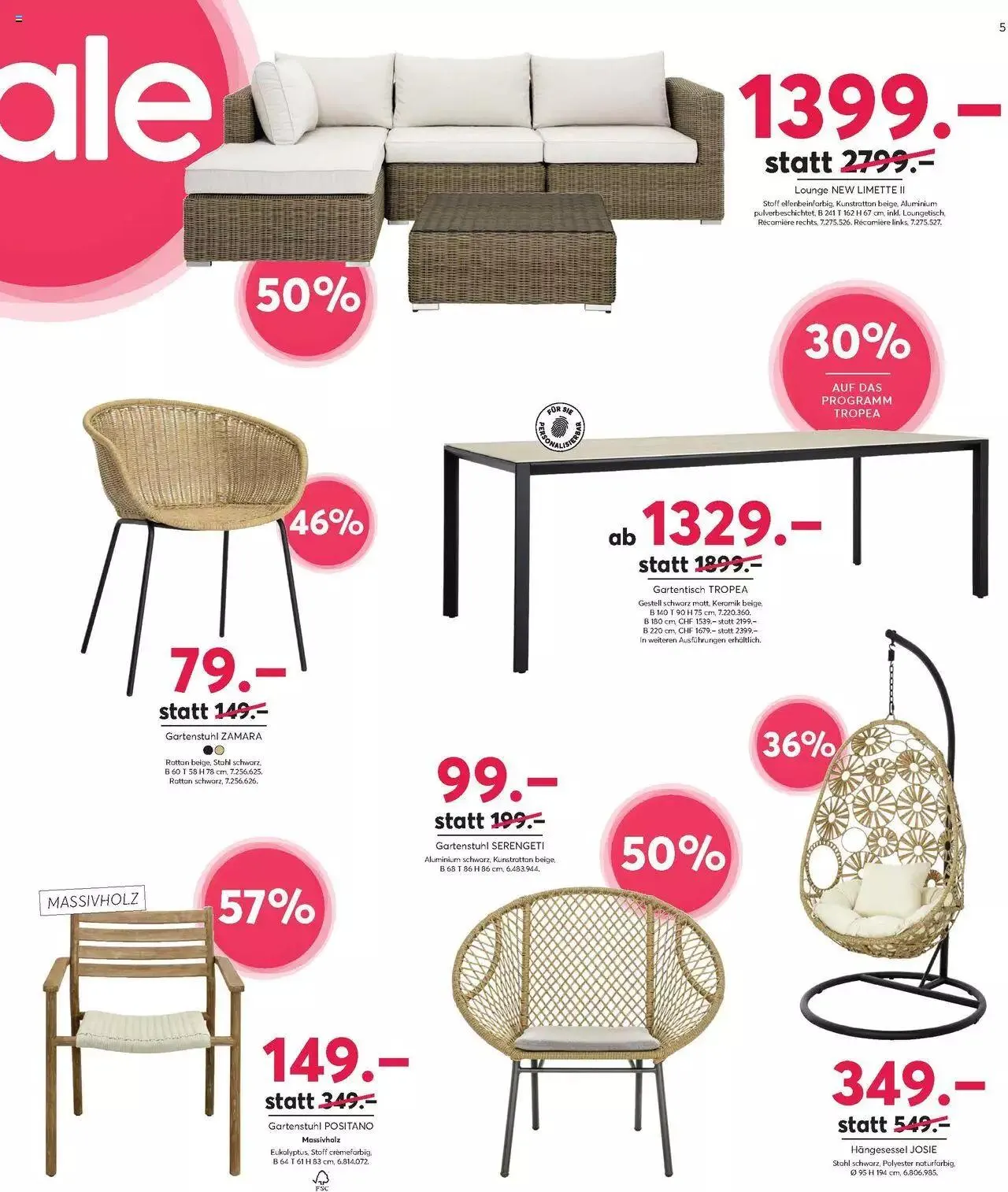 Livique Sale von 25. Juni bis 12. August 2024 - Prospekt seite 5