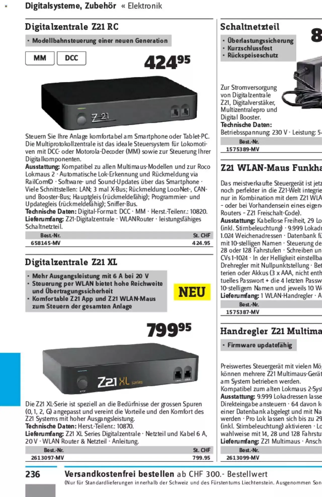 Conrad - Modellbahn Katalog 2022/23 von 5. September bis 31. Dezember 2023 - Prospekt seite  475
