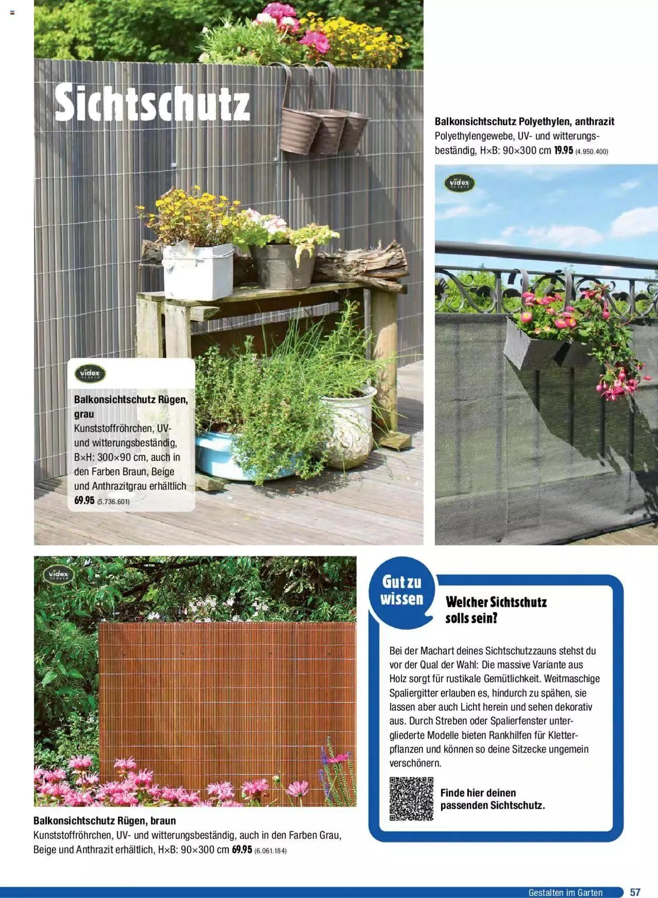 Jumbo Dein Garten 2023 von 20. März bis 31. Dezember 2023 - Prospekt seite 57