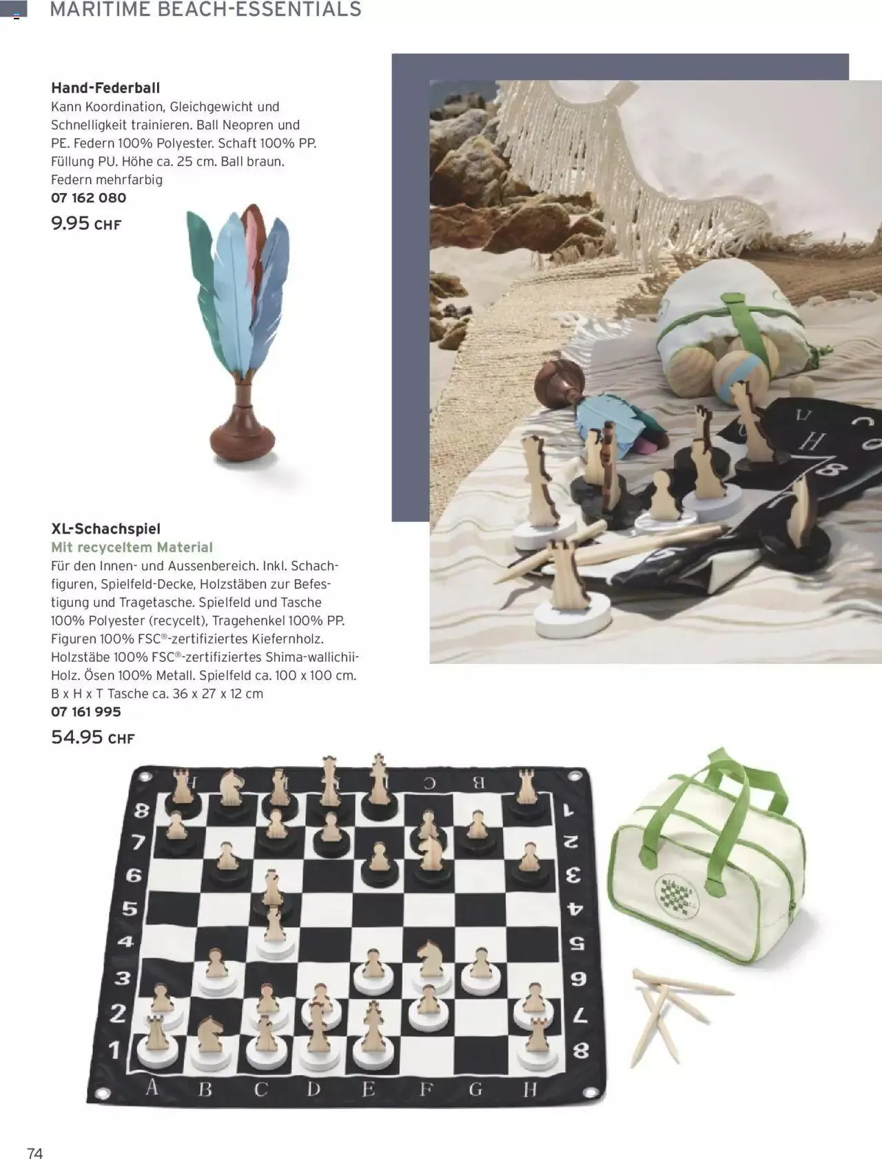 Tchibo Aktionen von 19. Juni bis 31. Dezember 2024 - Prospekt seite  74