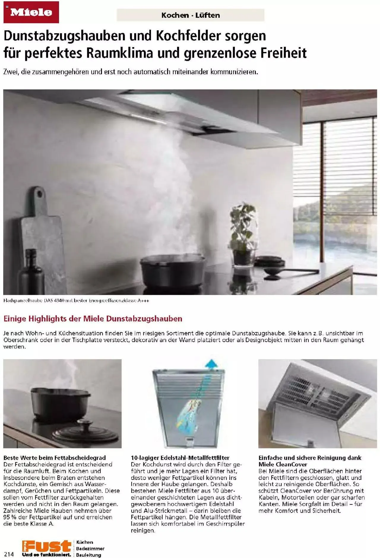 Fust Küchen- und Badezimmerprospekt von 4. März bis 31. Dezember 2024 - Prospekt seite 214