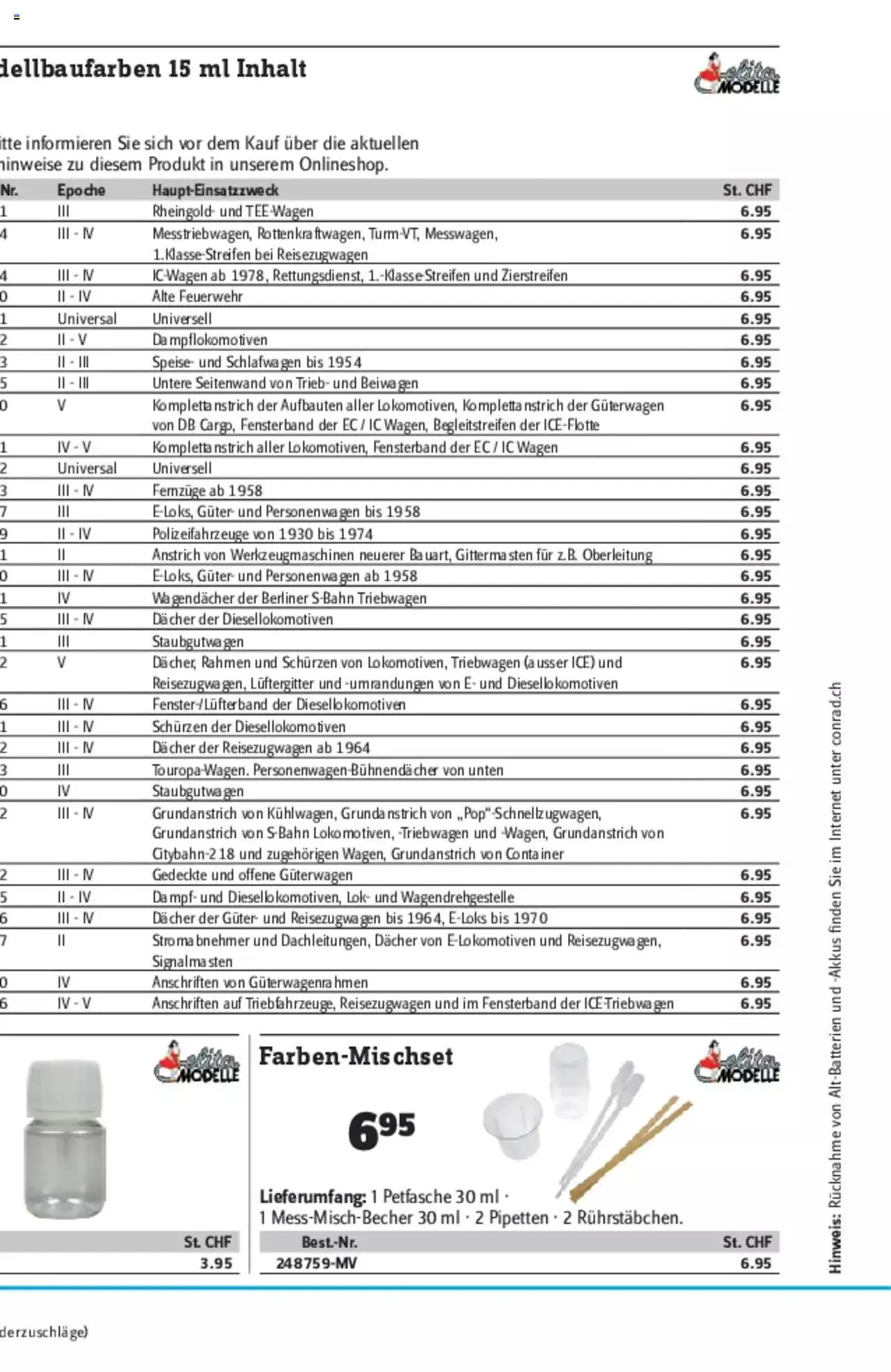 Conrad - Modellbahn Katalog 2022/23 von 5. September bis 31. Dezember 2023 - Prospekt seite  556