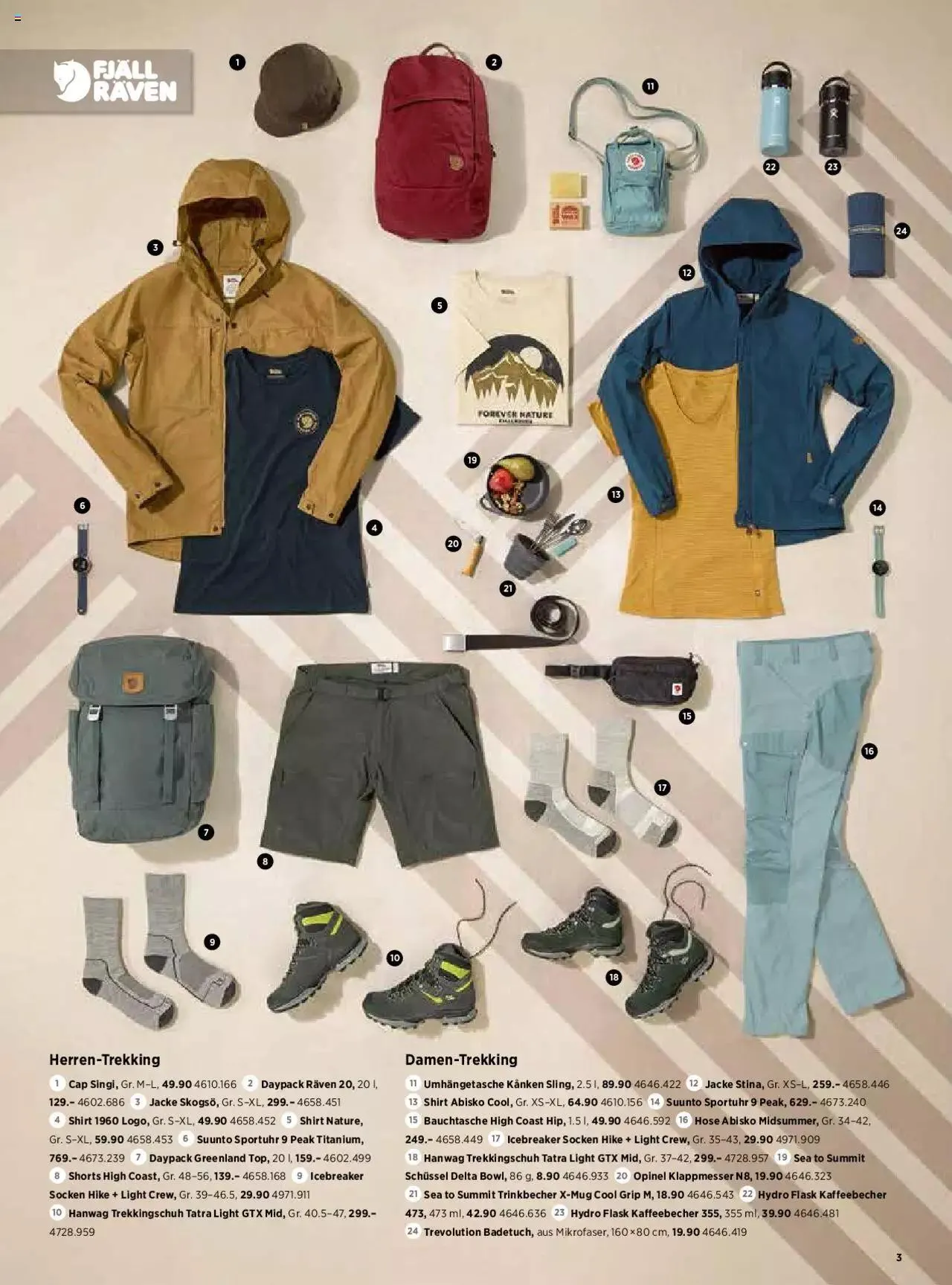 SportXX - Trekking 2022 von 6. April bis 31. Dezember 2023 - Prospekt seite  3