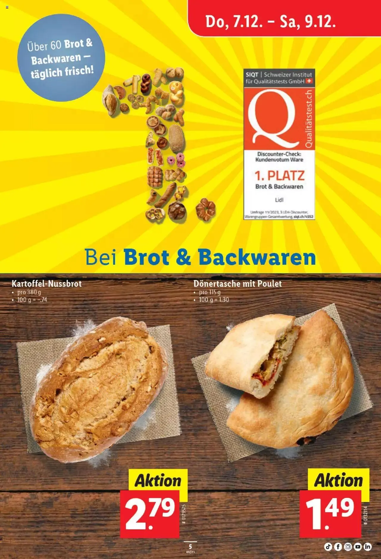 Lidl Aktionen von 7. Dezember bis 13. Dezember 2023 - Prospekt seite 5