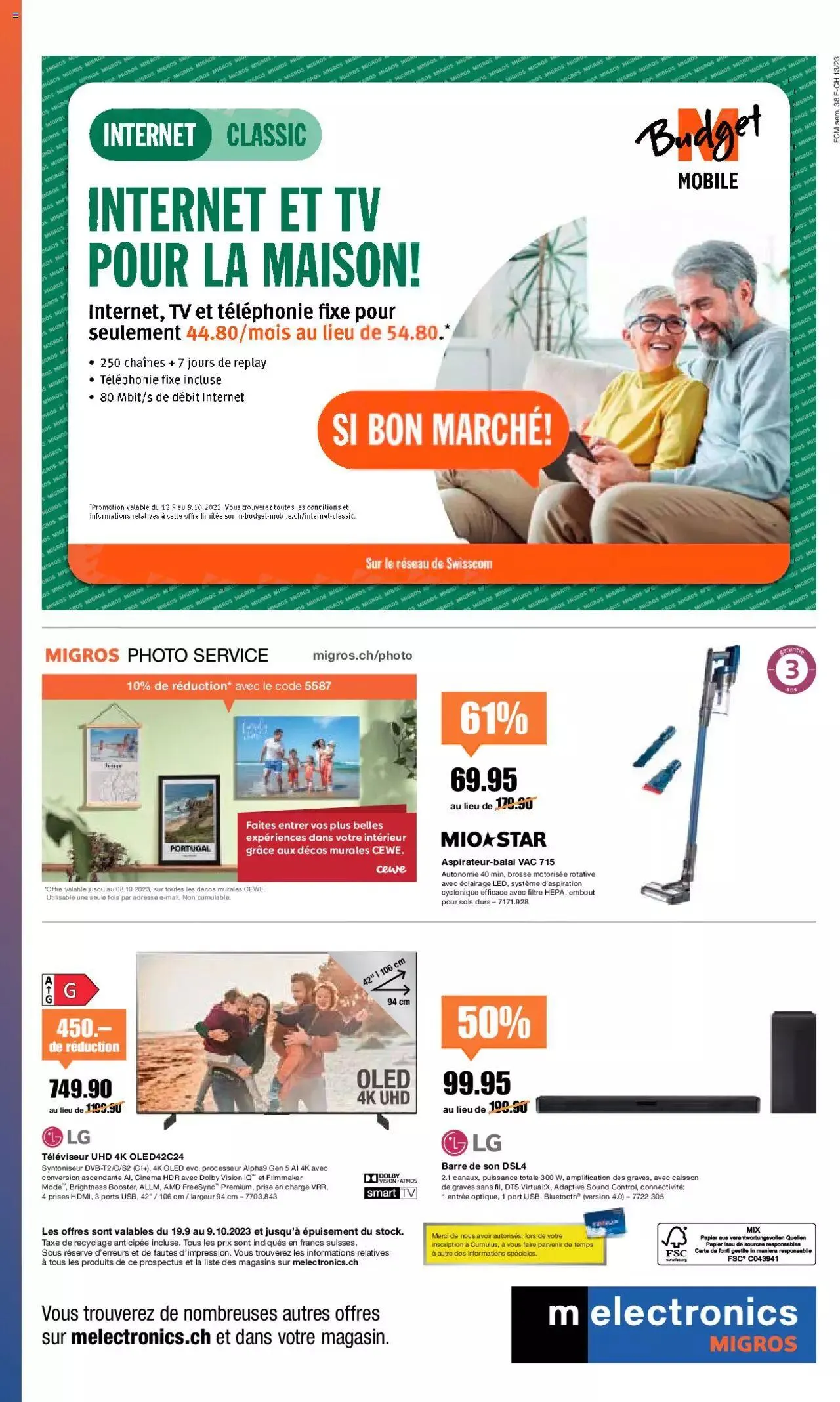 Melectronics - Prospectus von 19. September bis 9. Oktober 2023 - Prospekt seite  15