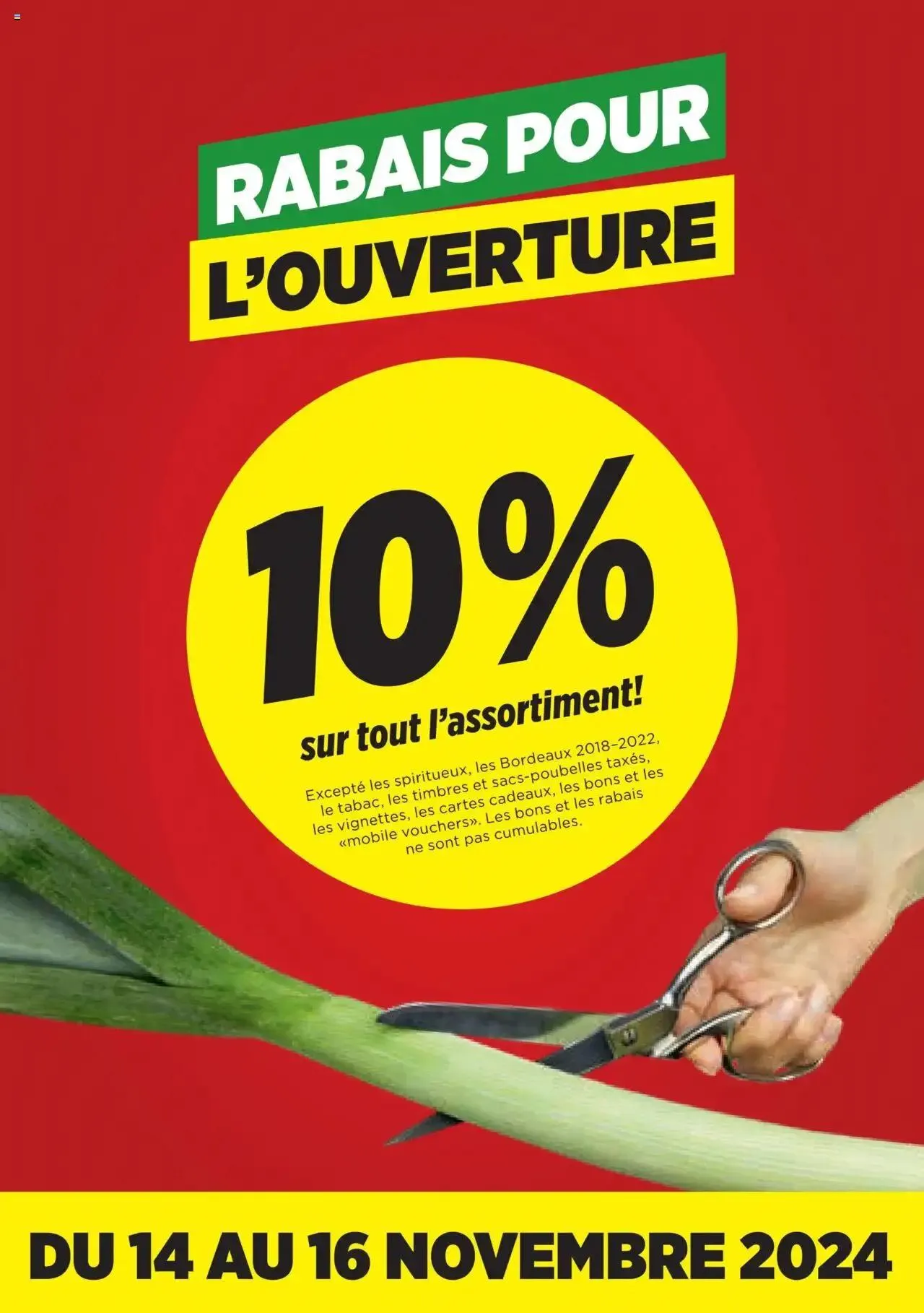 Denner Nos offres pour l’ouverture von 16. Oktober bis 11. Januar 2025 - Prospekt seite  2