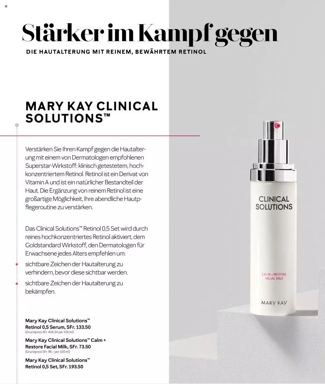 Mary Kay - Hautpflege von 1. April bis 31. Dezember 2023 - Prospekt seite  40