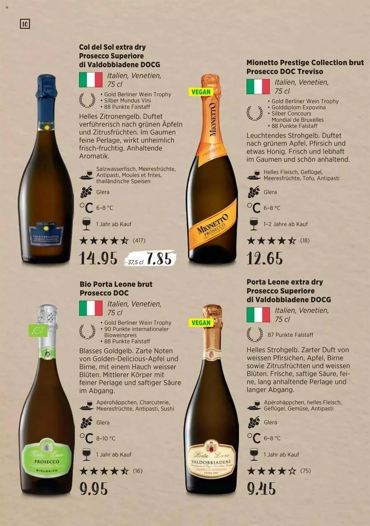 Denner Wine Guide 2023/2024 DE von 11. September bis 31. Dezember 2023 - Prospekt seite 9