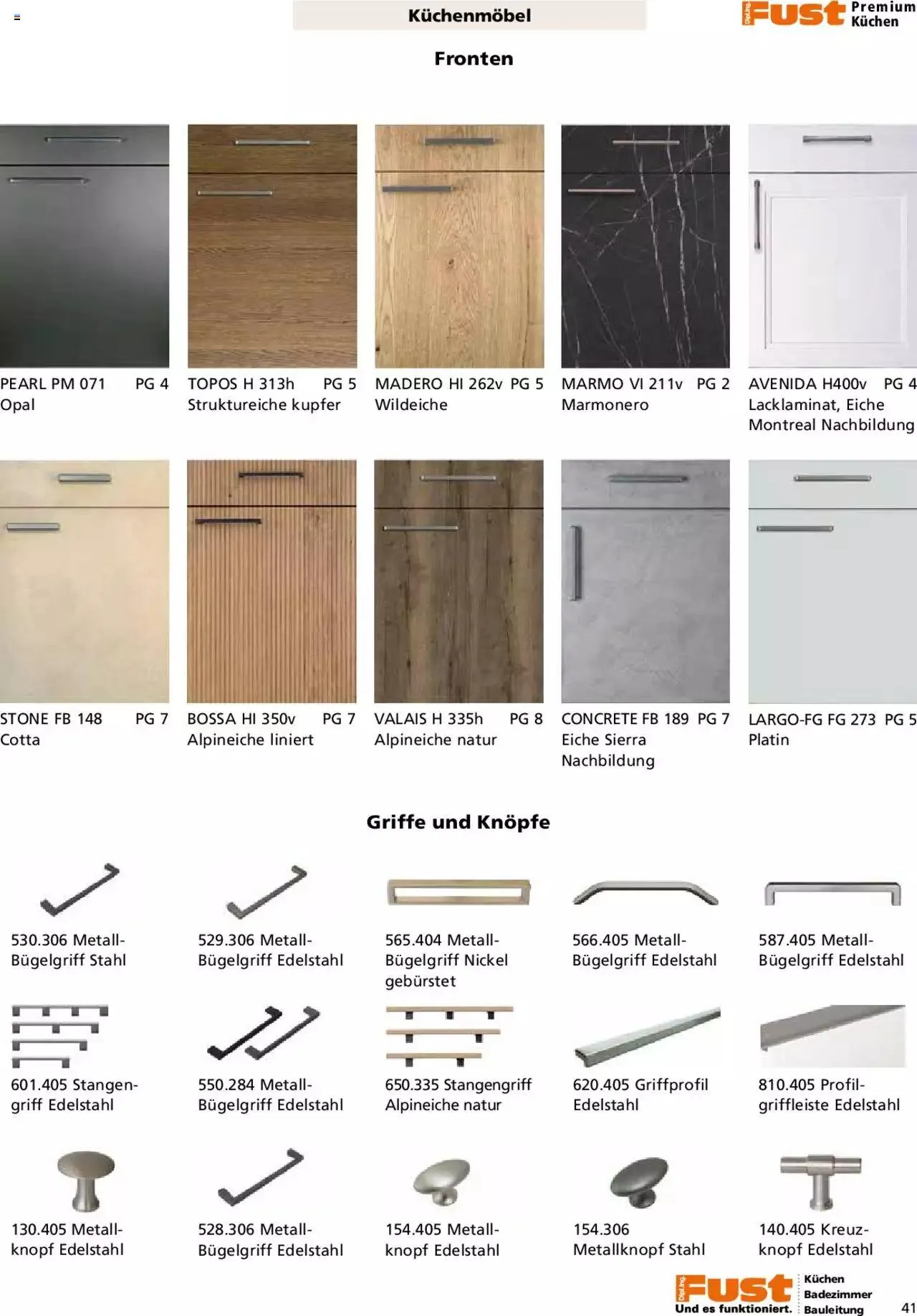 Fust - Küchenmagazin - Riesenauswahl von 22. Februar bis 31. Dezember 2023 - Prospekt seite  41