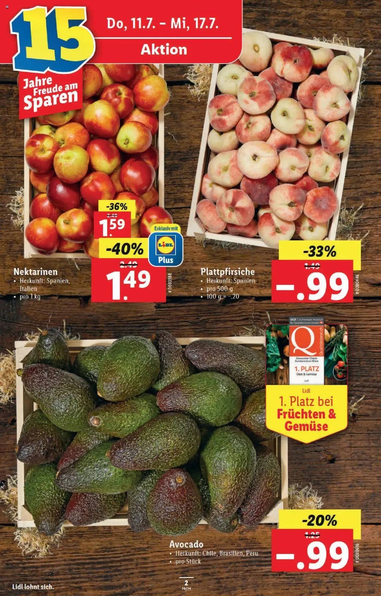 Lidl Aktionen von 11. Juli bis 17. Juli 2024 - Prospekt seite  2