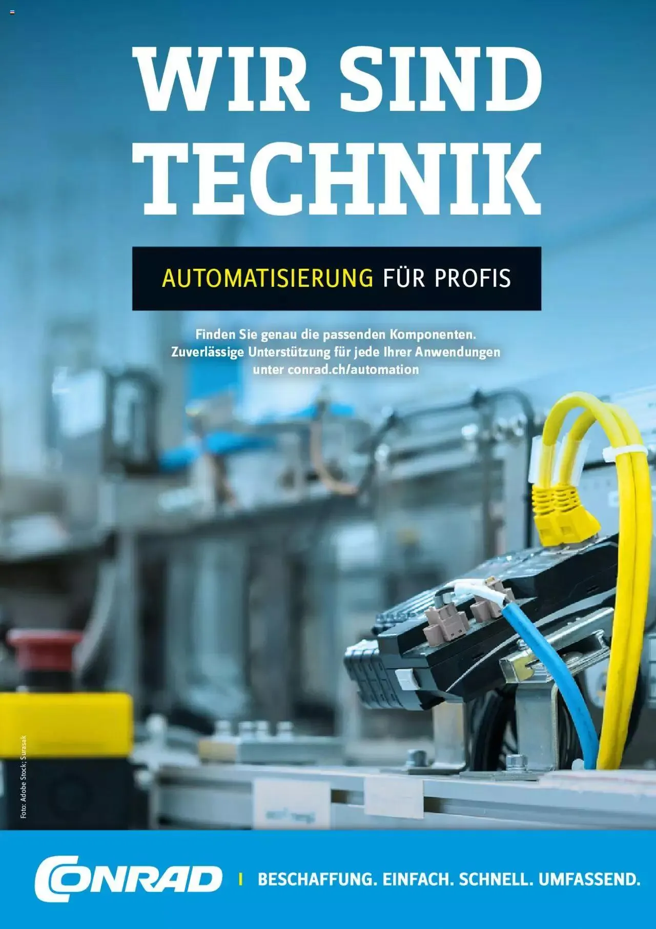 Conrad - Wir sind Technik von 10. Mai bis 31. Dezember 2023 - Prospekt seite 1