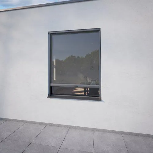 Insektenschutzrollo NYORD 130x160 Fenster grau