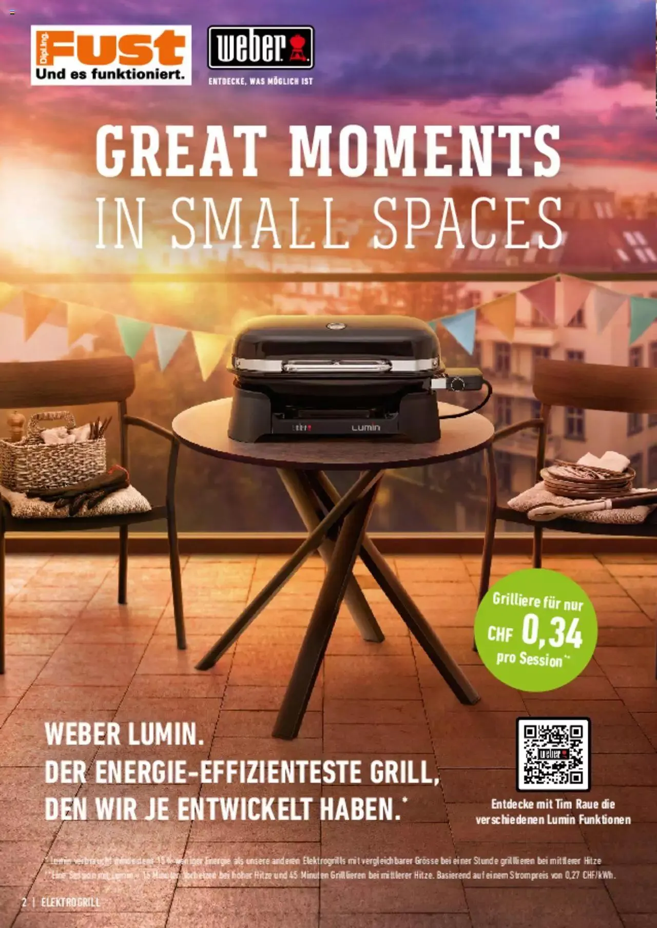 Fust Grill Zeit von 4. April bis 31. Dezember 2023 - Prospekt seite  3