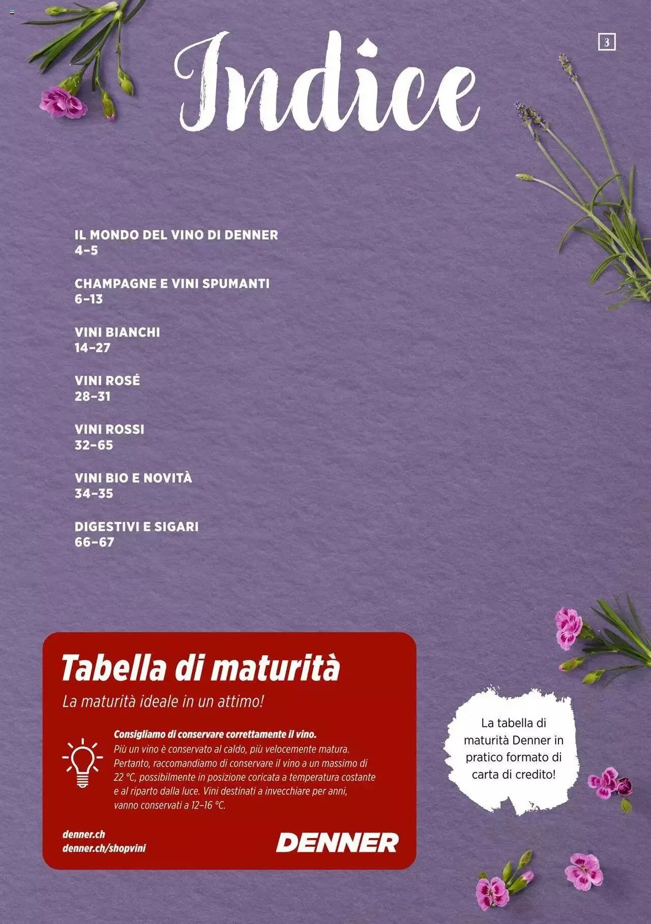 Denner Guida dei vini 2023 / 2024 IT von 11. September bis 31. Dezember 2023 - Prospekt seite  3
