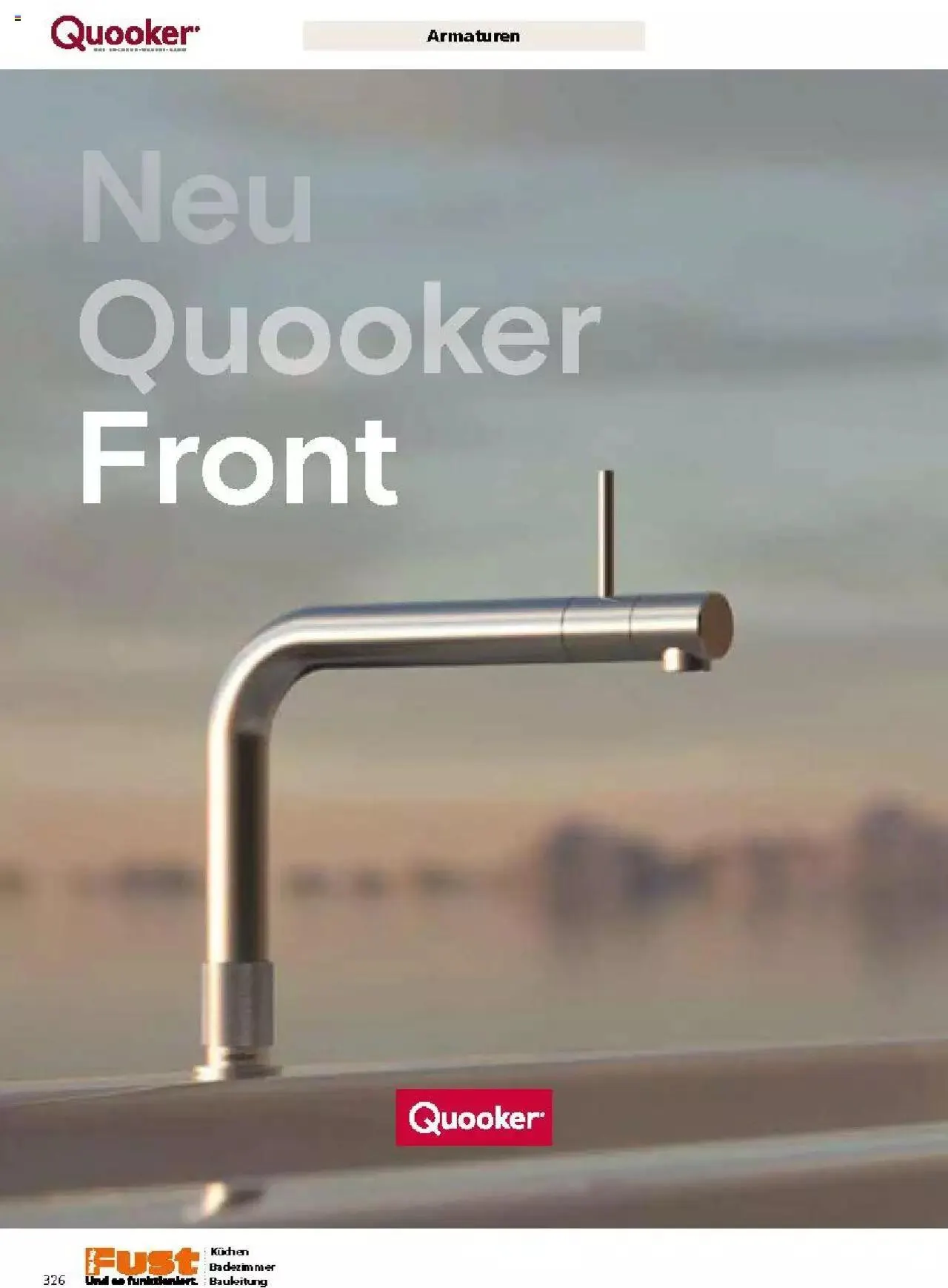 Fust Küchen- und Badezimmerprospekt von 4. März bis 31. Dezember 2024 - Prospekt seite  326