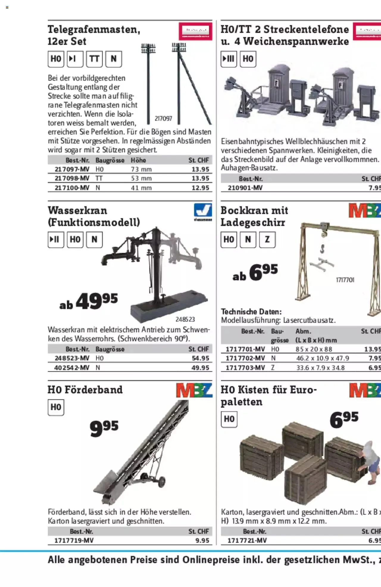 Conrad - Modellbahn Katalog 2022/23 von 5. September bis 31. Dezember 2023 - Prospekt seite  209