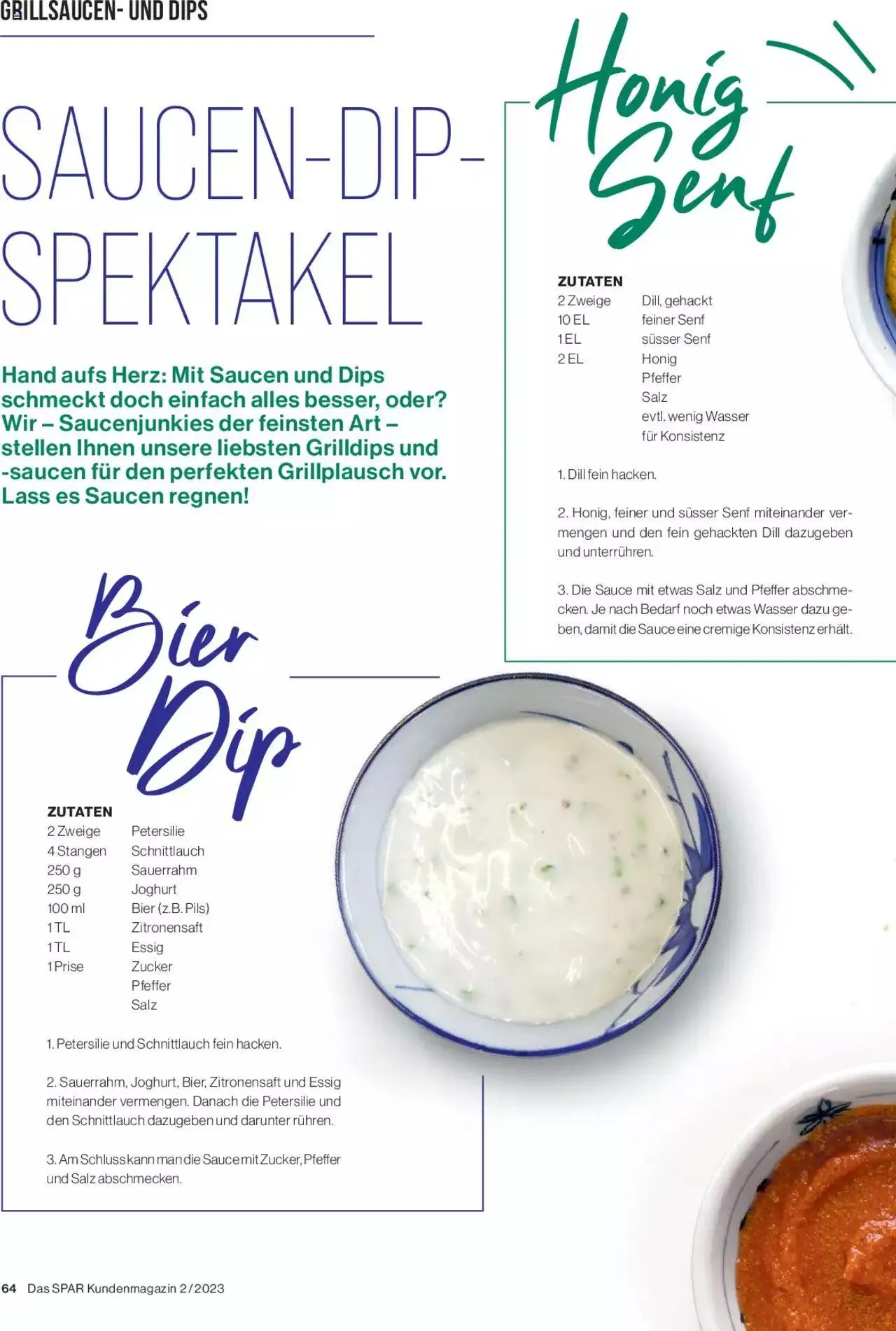 SPAR Kundenmagazin von 31. Mai bis 31. Dezember 2023 - Prospekt seite  64