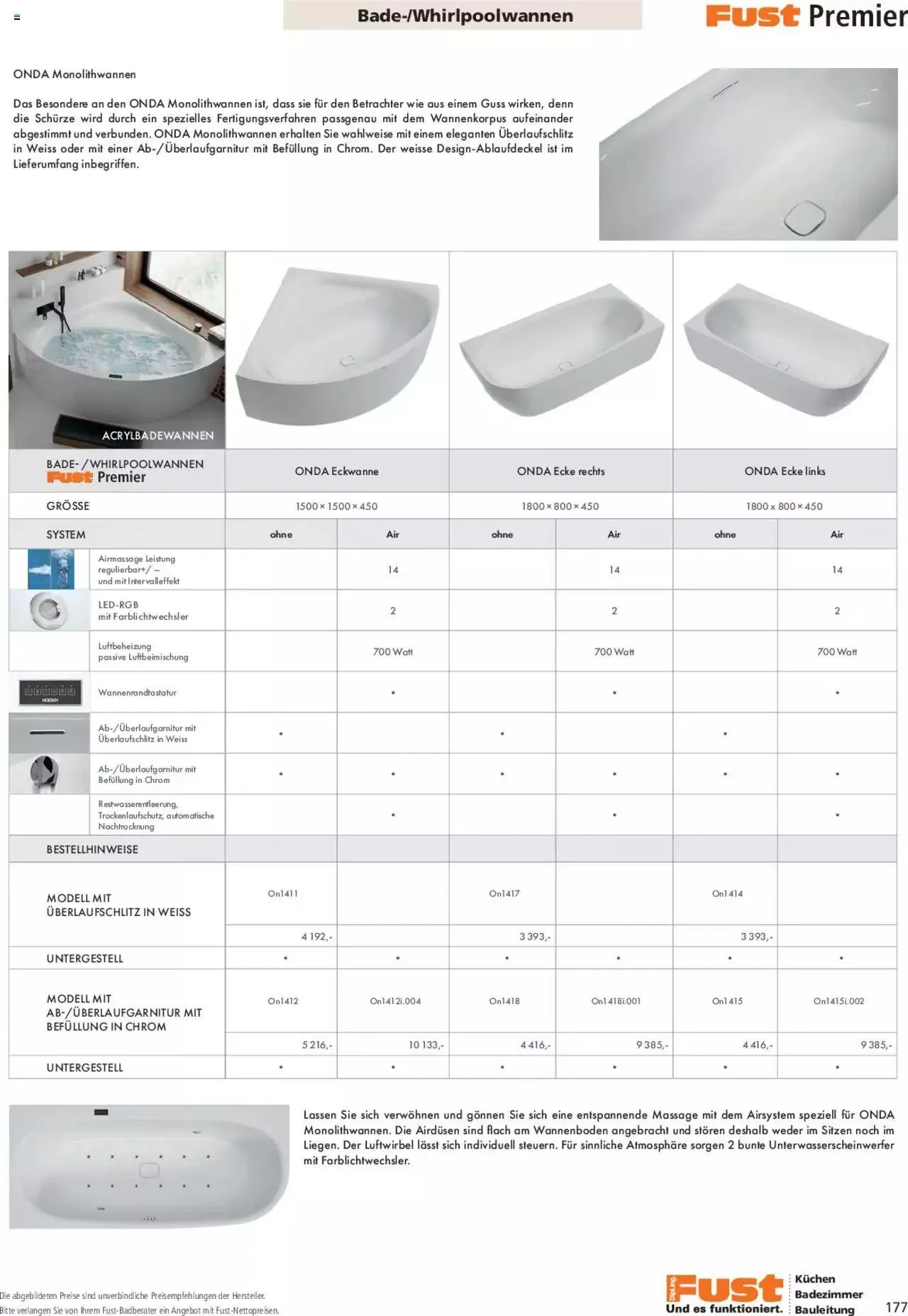 Fust Aktionen Badezimmermagazin von 17. April bis 31. Dezember 2024 - Prospekt seite  177