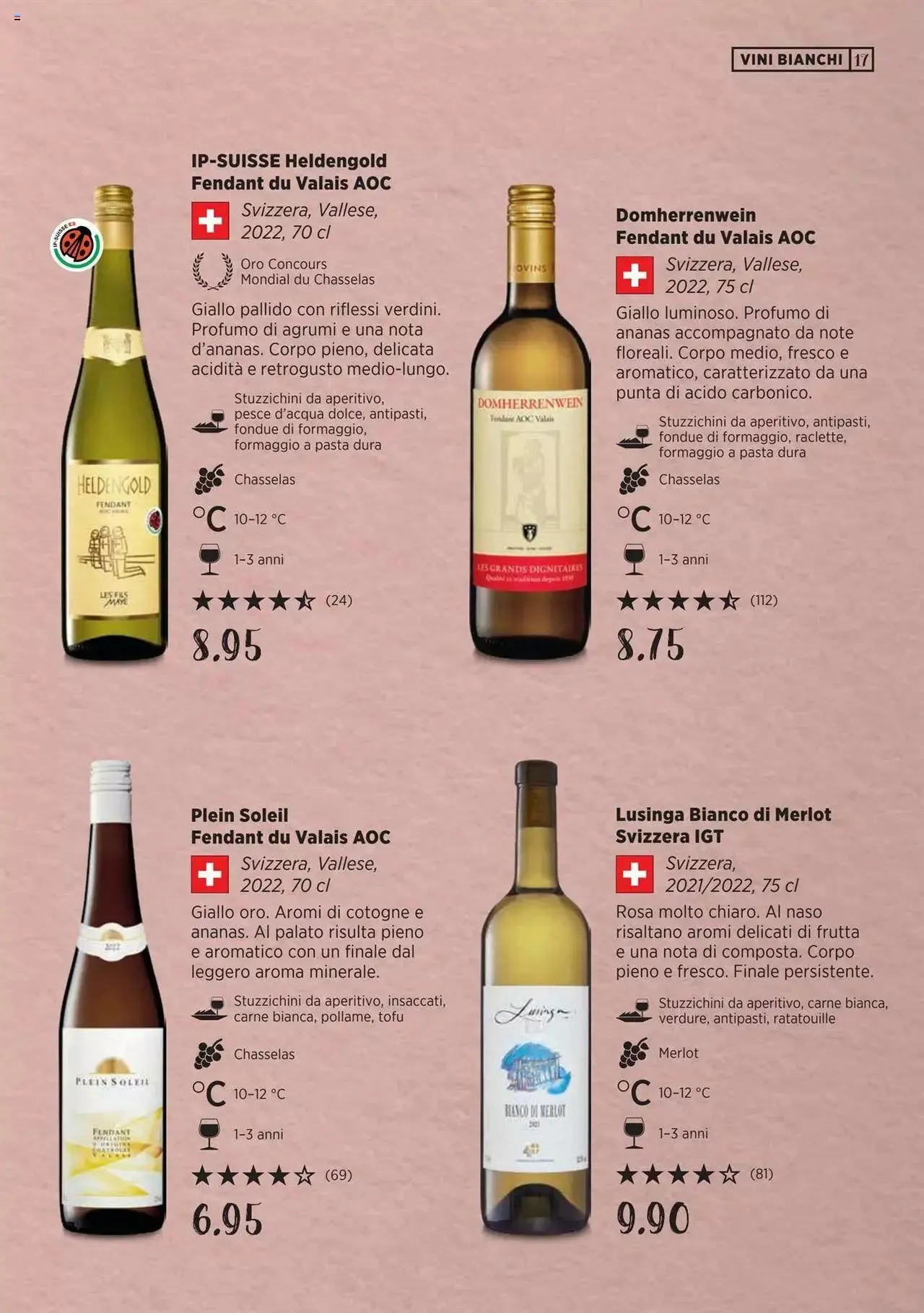 Denner Guida dei vini 2023 / 2024 IT von 11. September bis 31. Dezember 2023 - Prospekt seite  17