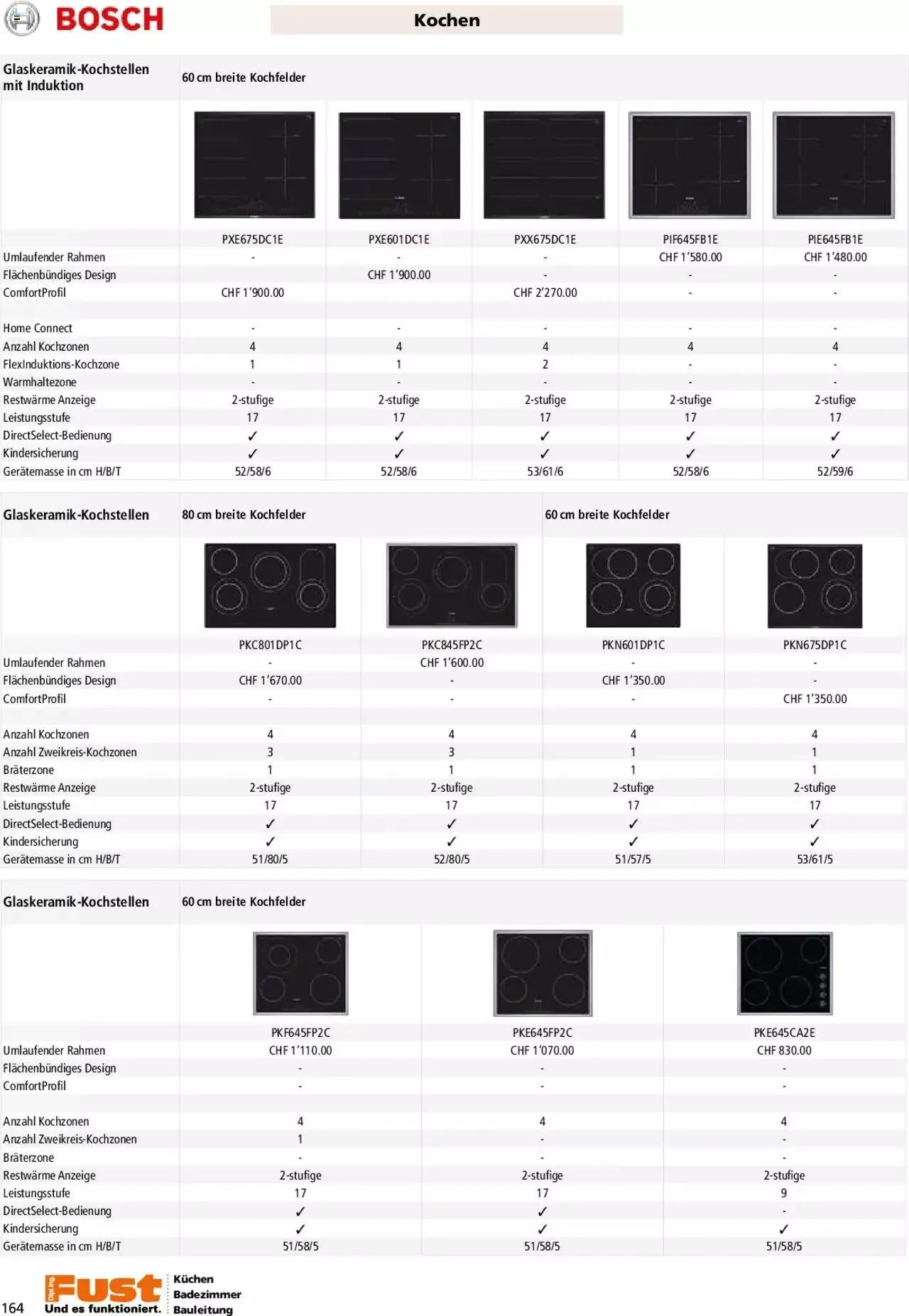 Fust - Küchenmagazin - Riesenauswahl von 22. Februar bis 31. Dezember 2023 - Prospekt seite  164