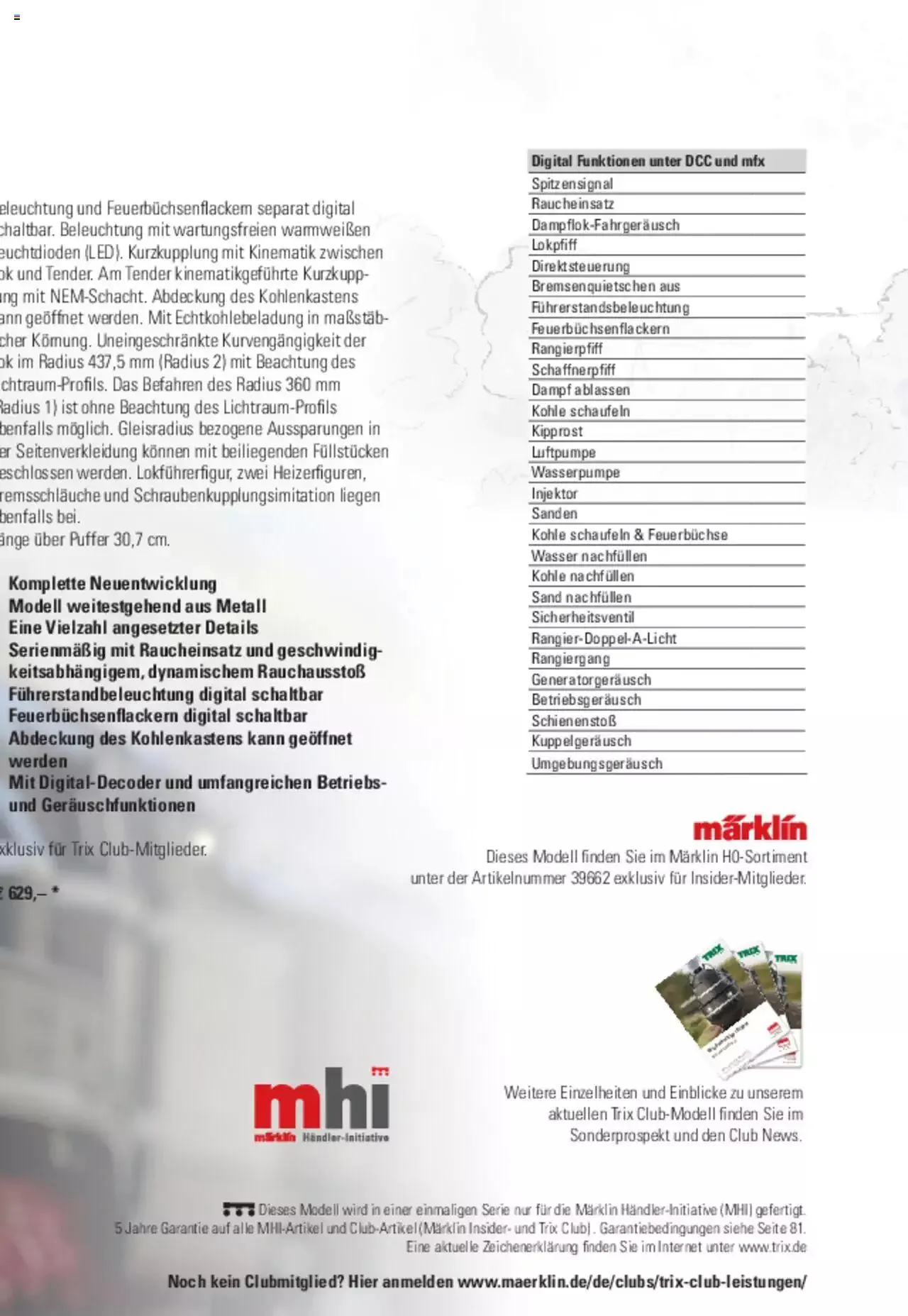 Conrad - TRIX H0 Neuheiten 2022 von 28. März bis 31. Dezember 2023 - Prospekt seite  132