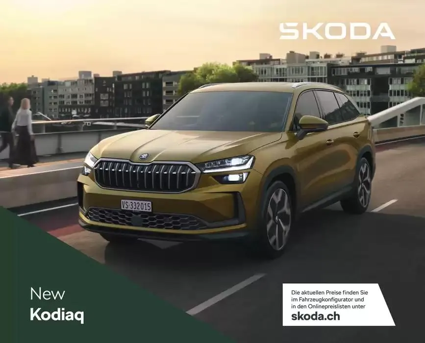 Prospekt New Kodiaq von 24. Oktober bis 7. November 2024 - Prospekt seite  1