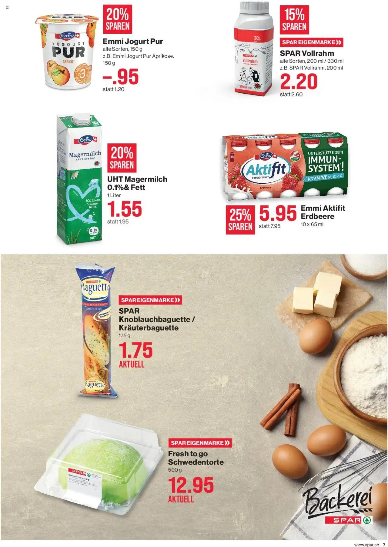 SPAR Aktionen von 5. September bis 11. September 2024 - Prospekt seite  7