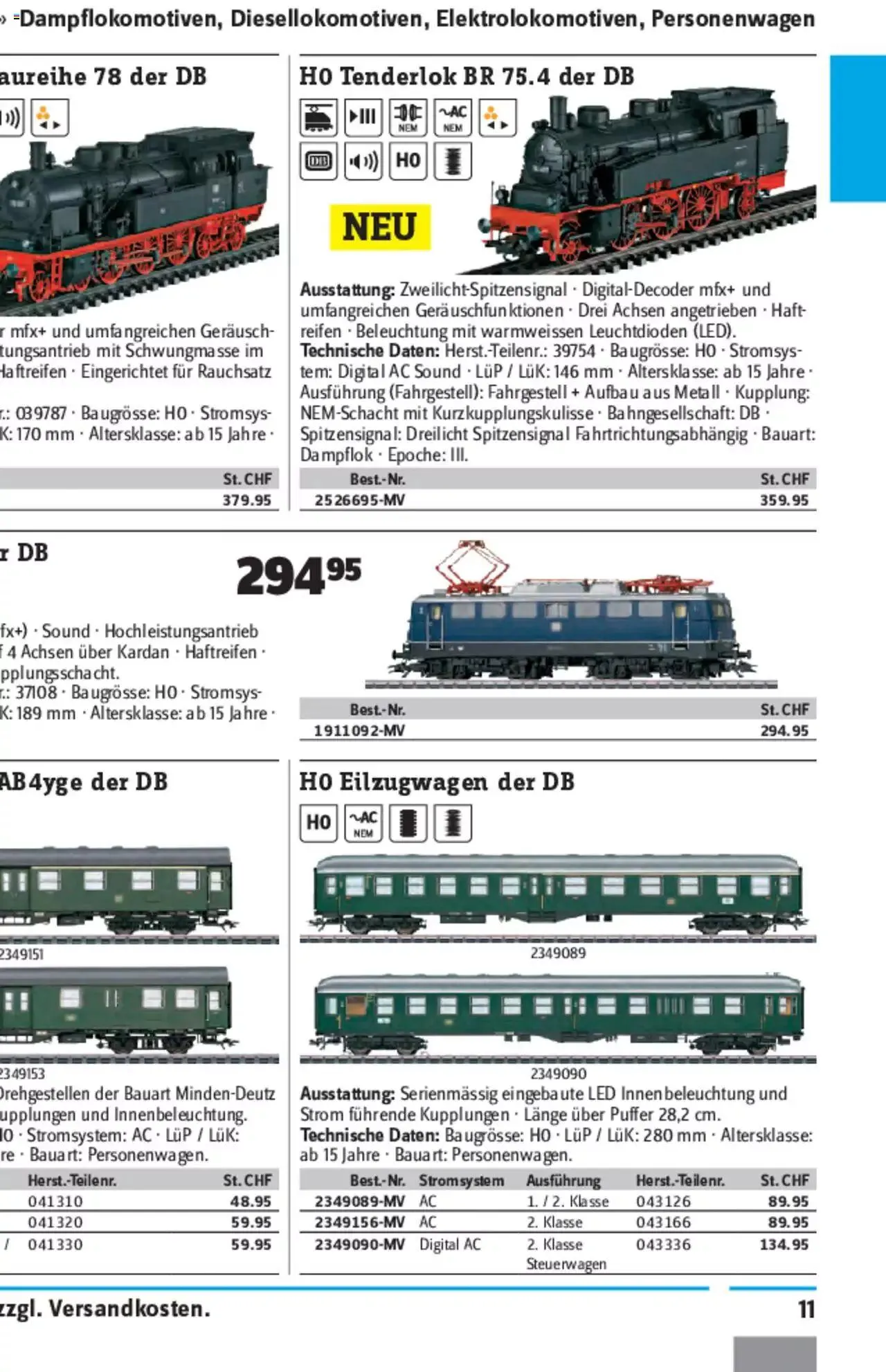 Conrad - Modellbahn Katalog 2022/23 von 5. September bis 31. Dezember 2023 - Prospekt seite  26