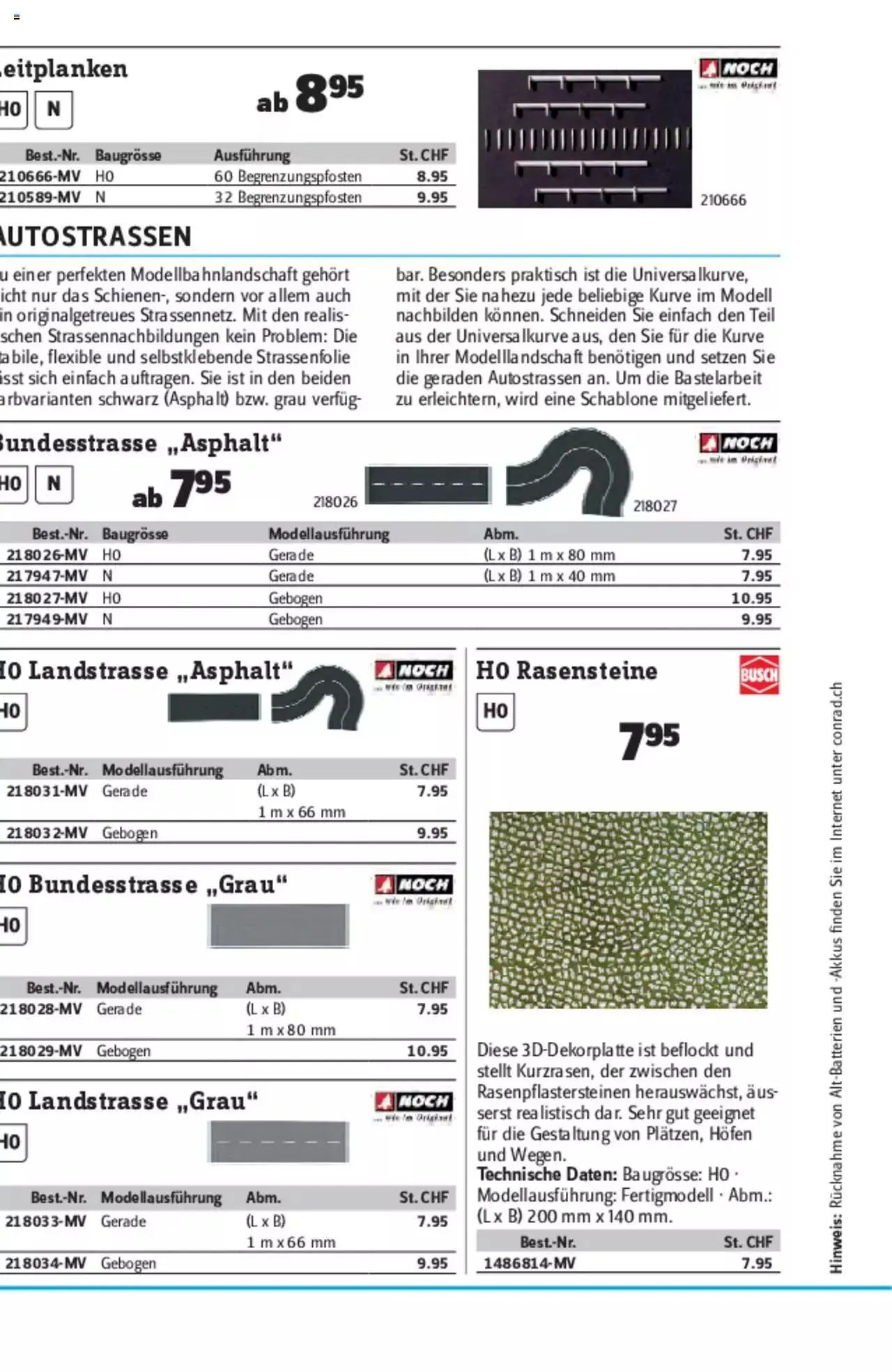 Conrad - Modellbahn Katalog 2022/23 von 5. September bis 31. Dezember 2023 - Prospekt seite 336