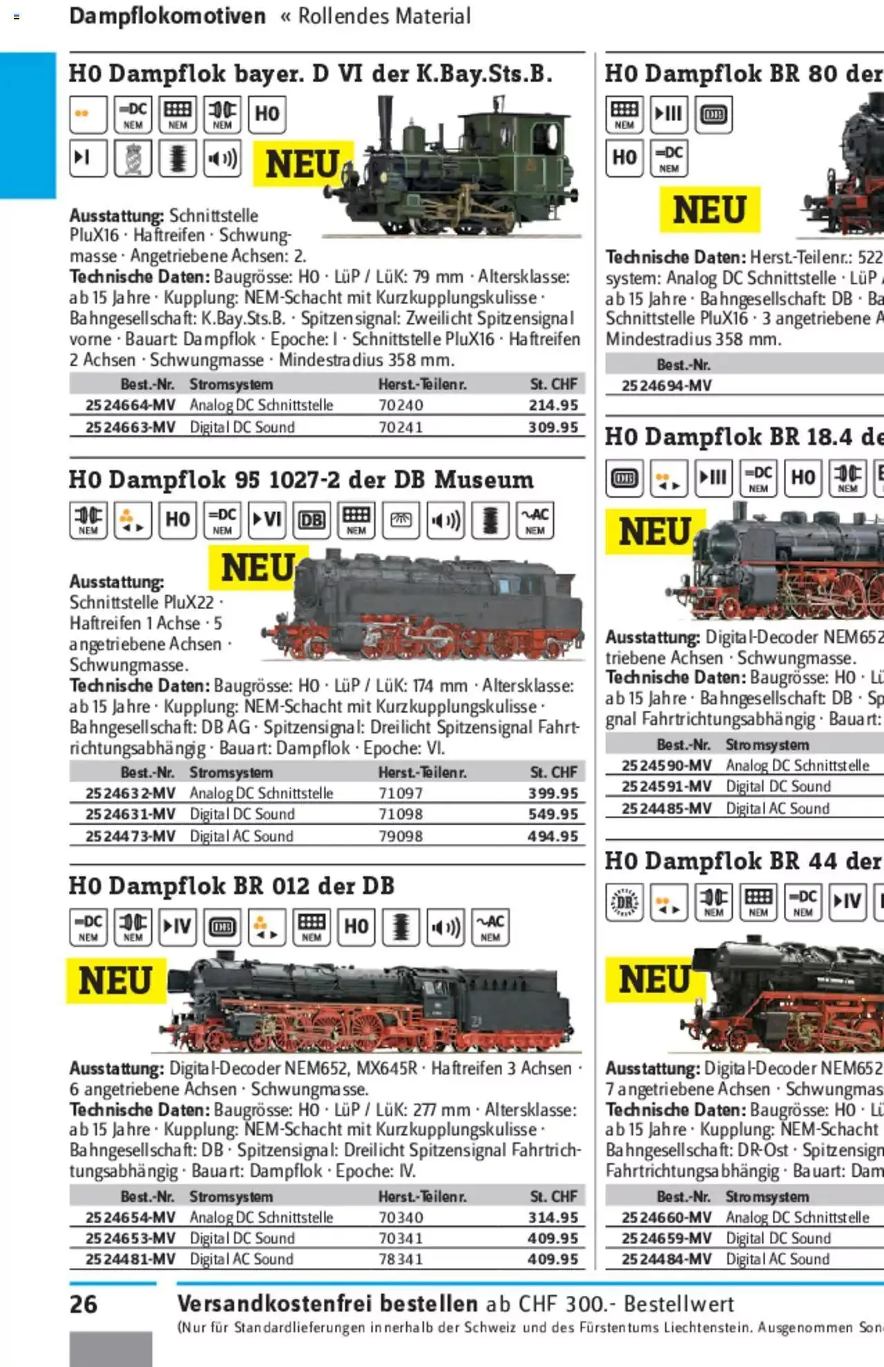 Conrad - Modellbahn Katalog 2022/23 von 5. September bis 31. Dezember 2023 - Prospekt seite  55