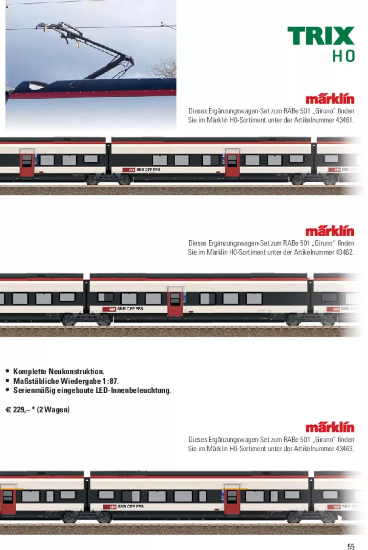 Conrad - TRIX H0 Neuheiten 2022 von 28. März bis 31. Dezember 2023 - Prospekt seite  218
