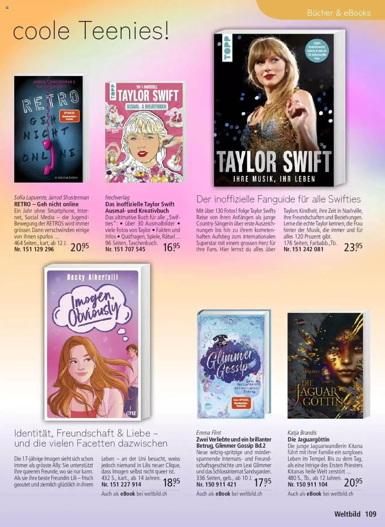 Weltbild Aktionen von 24. Mai bis 31. Dezember 2024 - Prospekt seite  109