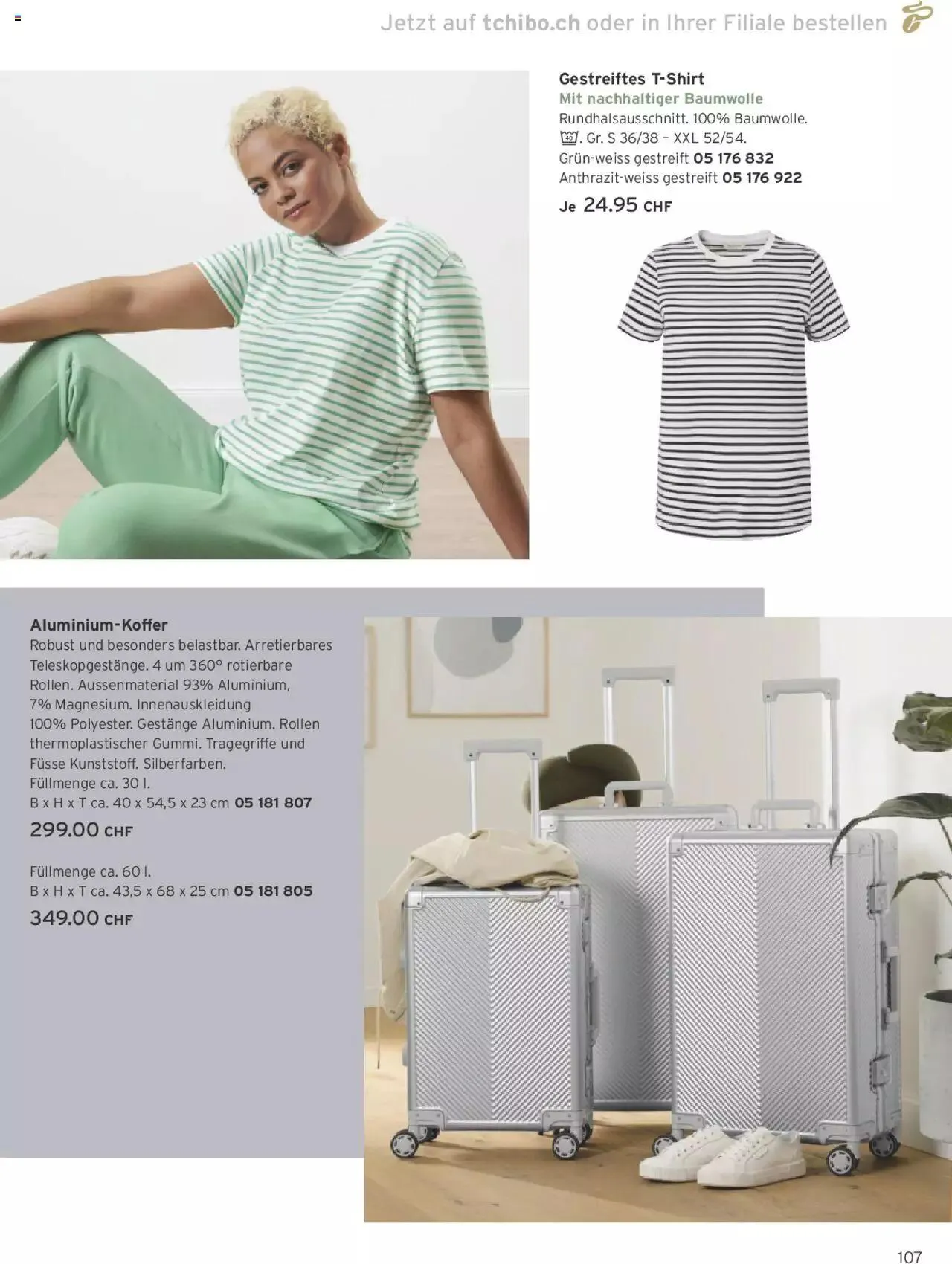 Tchibo Aktionen von 22. April bis 31. Dezember 2024 - Prospekt seite  107