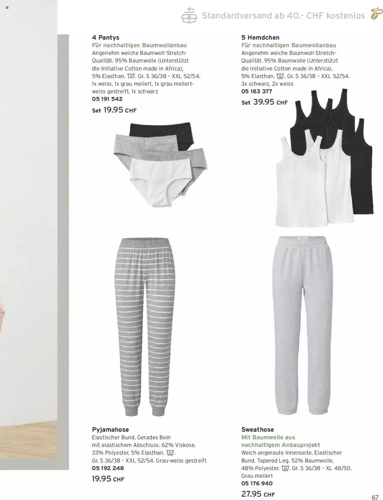 Tchibo Aktionen von 22. April bis 31. Dezember 2024 - Prospekt seite  67