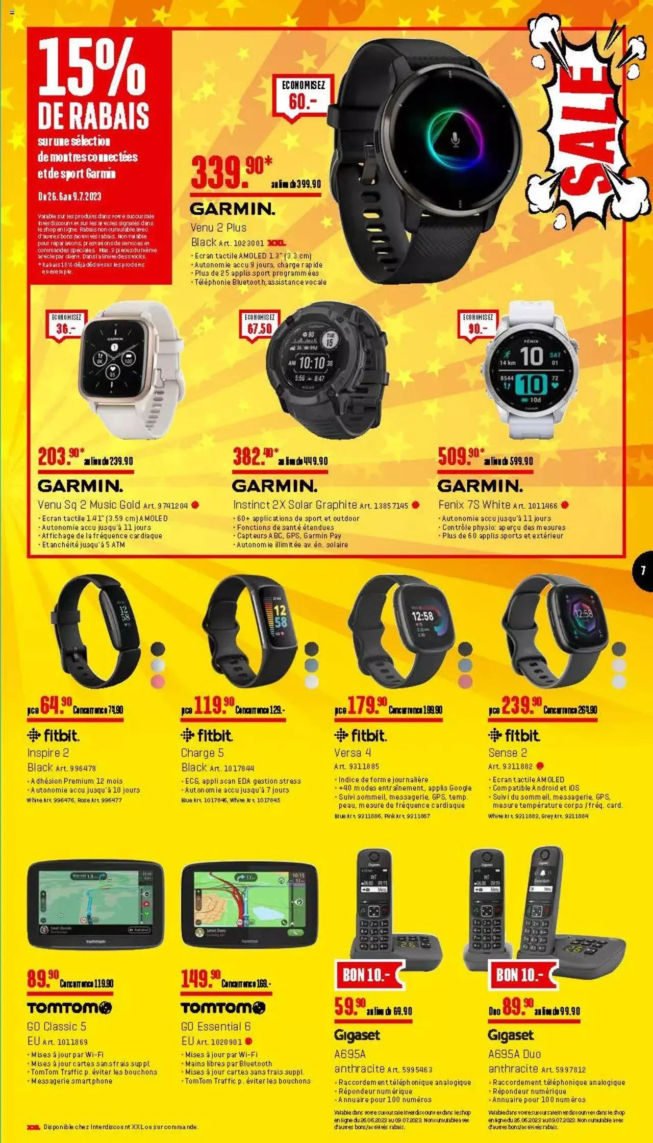 Interdiscount Aktionen FR von 26. Juni bis 31. Dezember 2023 - Prospekt seite  7