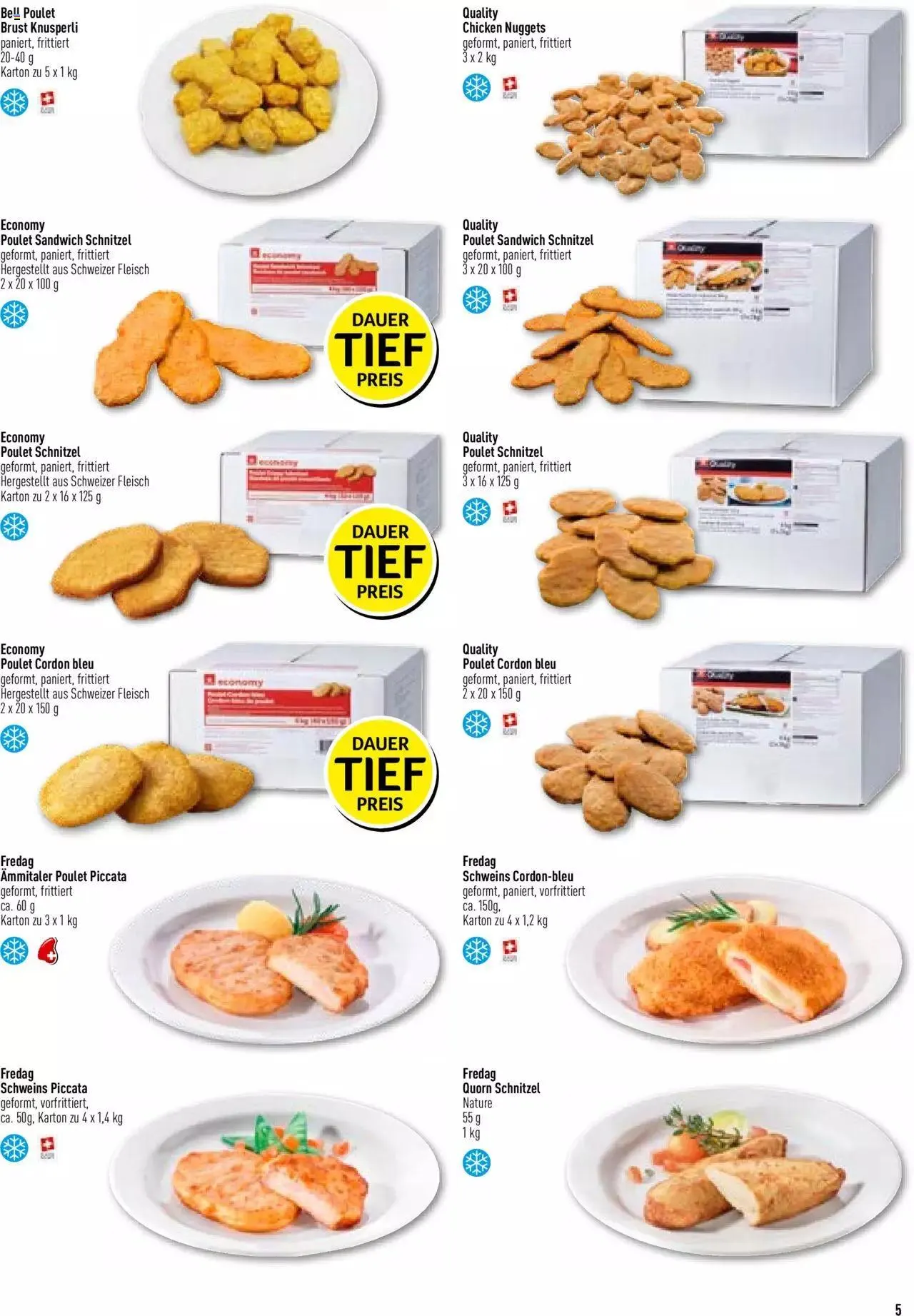 Prodega - Schweizer Armee von 9. Februar bis 31. Dezember 2023 - Prospekt seite  5