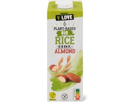 V-Love Bio · Reisgetränk · Mandel