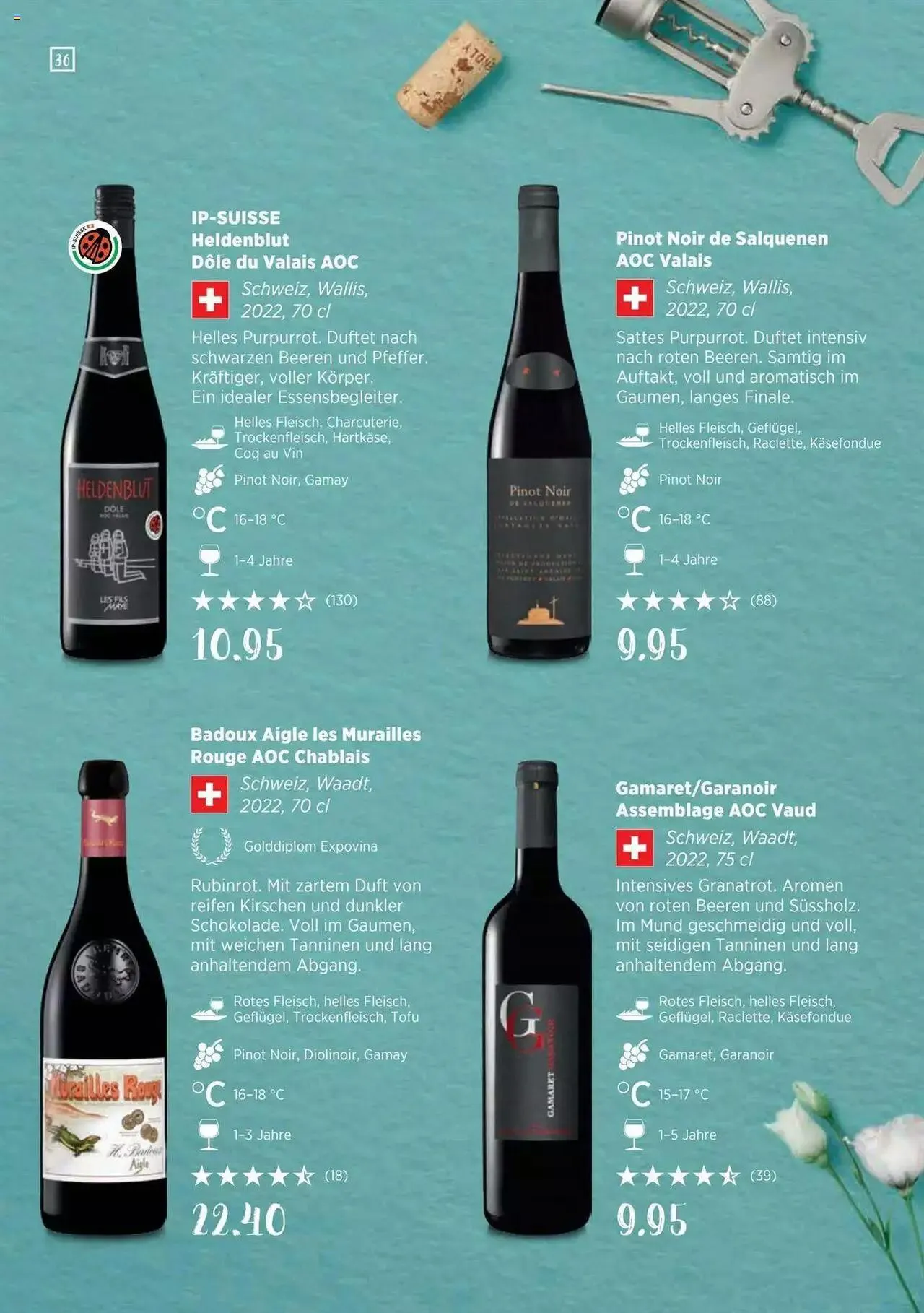 Denner Wine Guide 2023/2024 DE von 11. September bis 31. Dezember 2023 - Prospekt seite  35