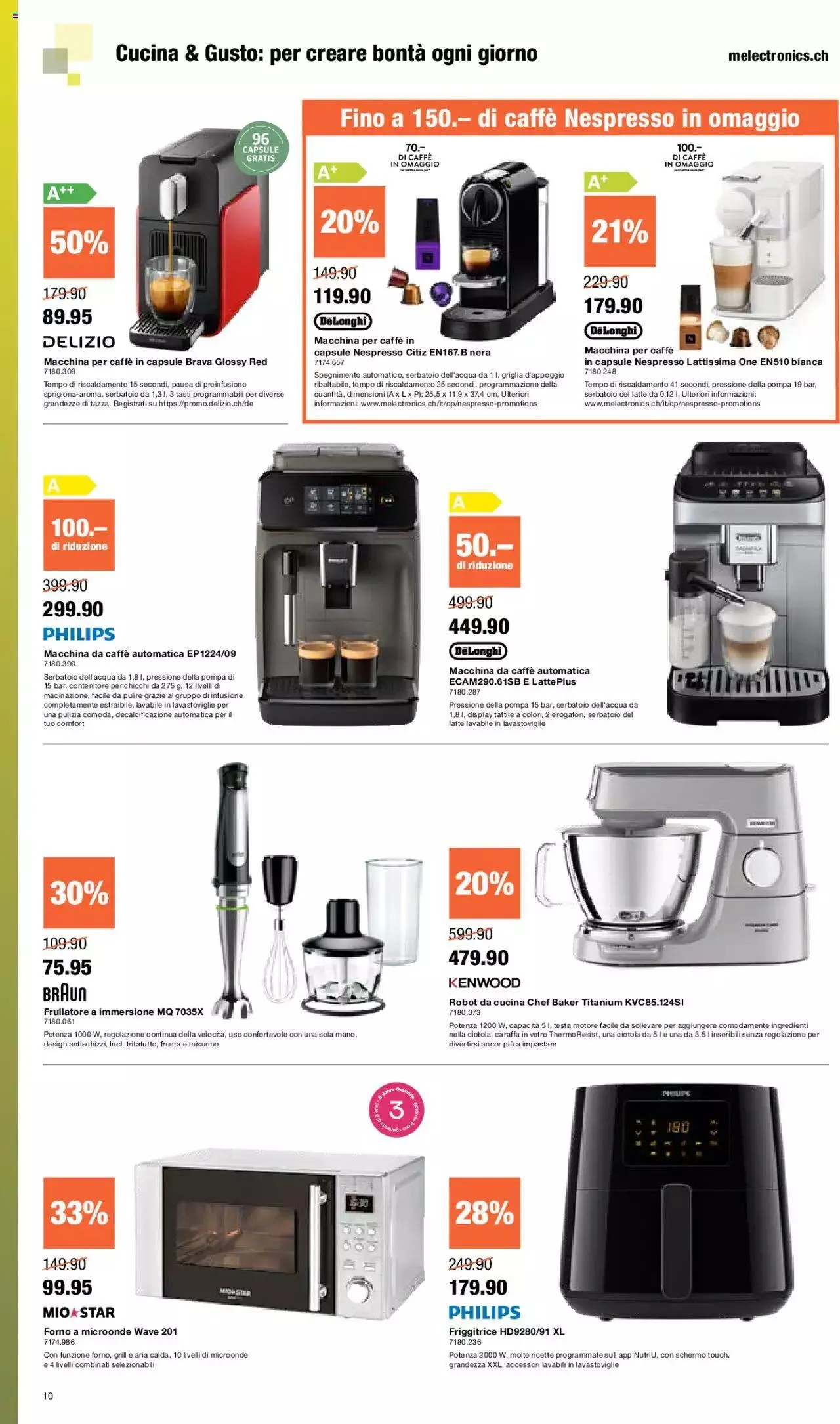 Melectronics Prospetto von 2. April bis 22. April 2024 - Prospekt seite 10